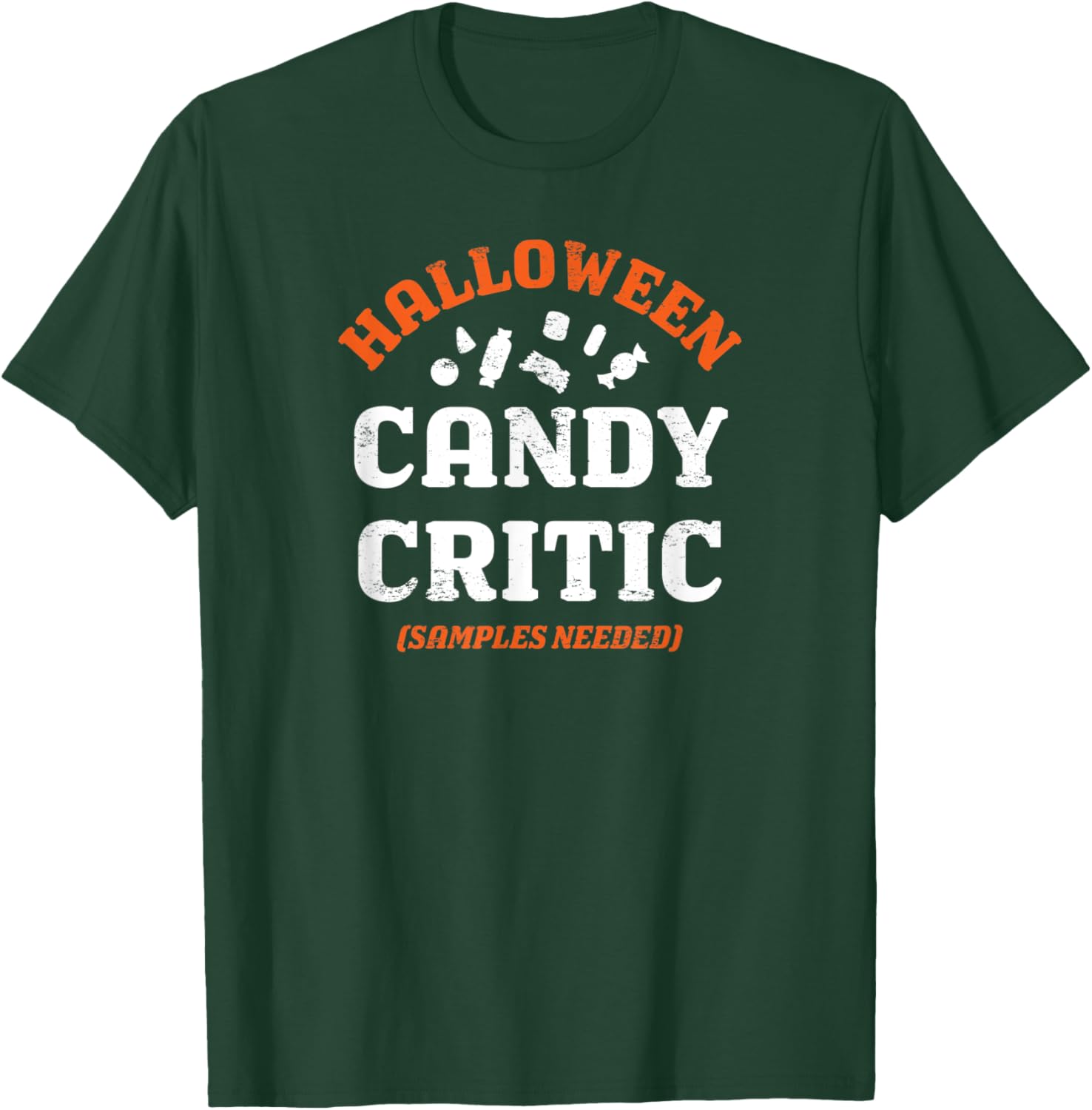 Funny Halloween Candy Critic Trick or Treating Treat Tester T-Shirt - T-Shirt | Forest