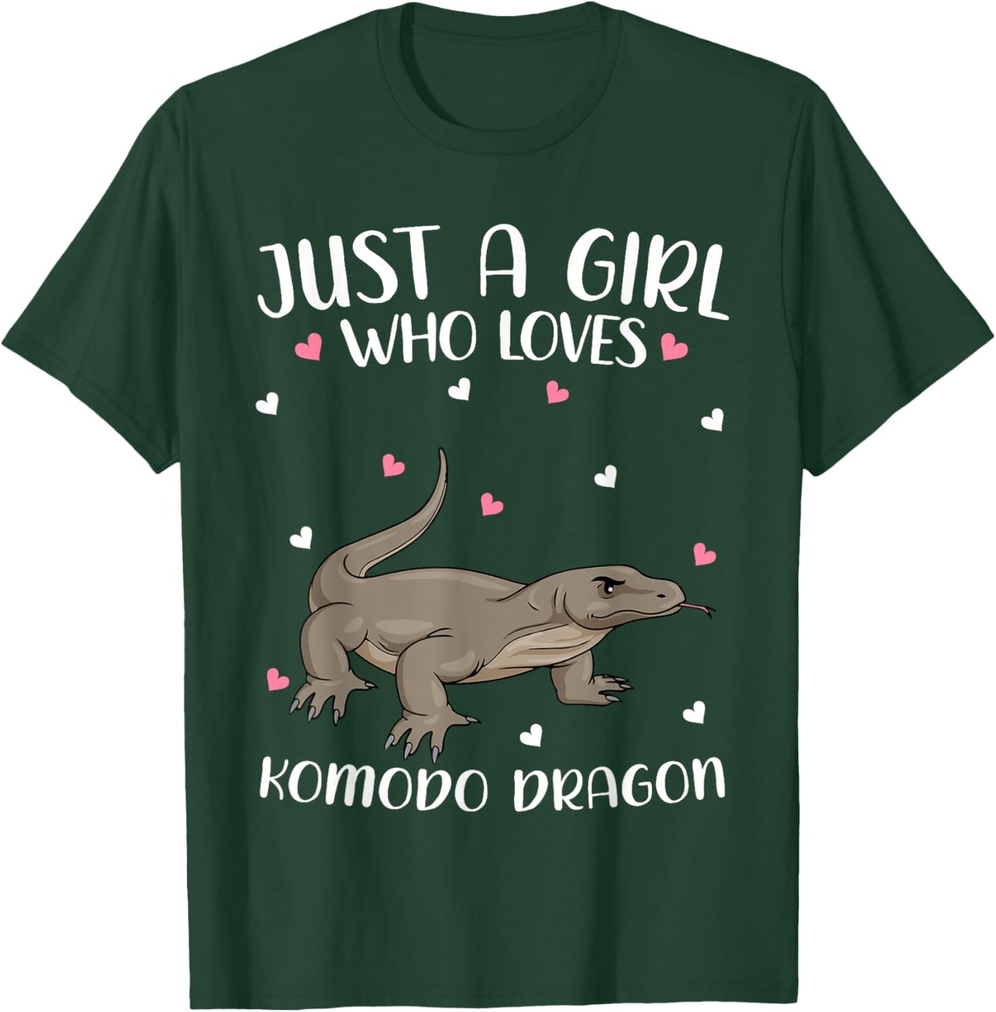 Just a girl who loves Komodo kite for children T-Shirt - T-Shirt | Forest