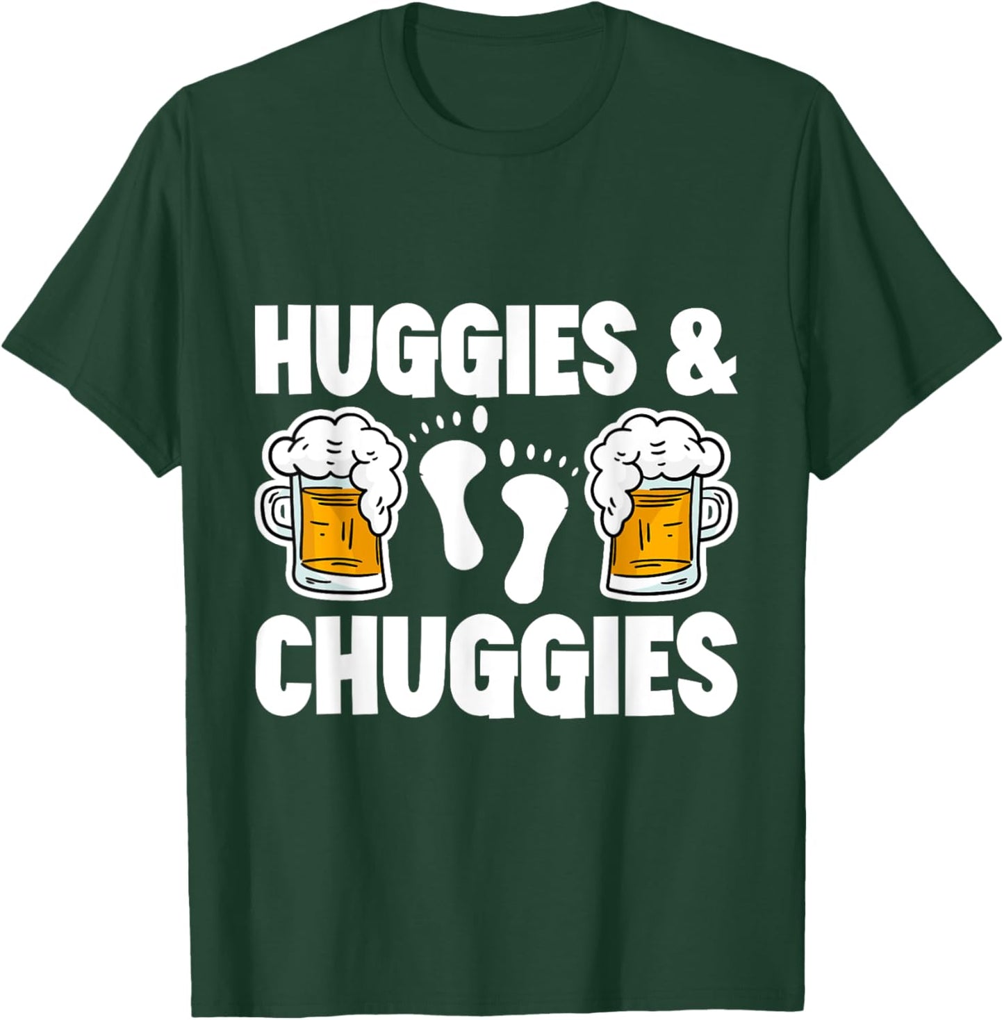 Huggies and Chuggies T-Shirt - T-Shirt | Forest