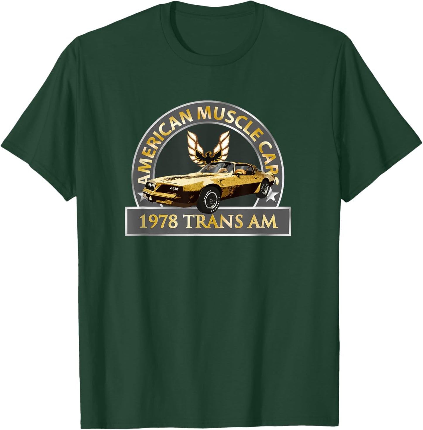 Vintage Classic 1978 Trans am, Muscle Cars, 1970s Cars T-Shirt - T-Shirt | Forest