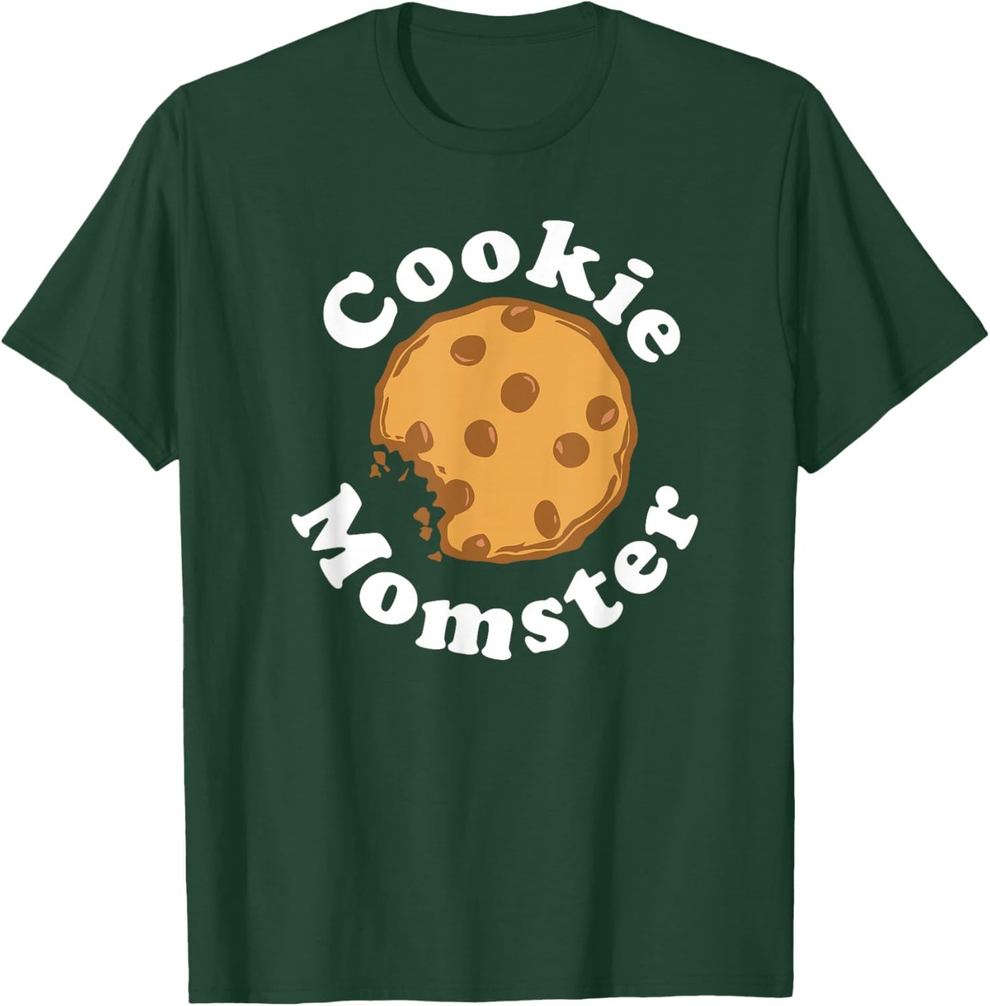 Cookie Momster funny baking Mom Baker gift T-Shirt - T-Shirt | Forest