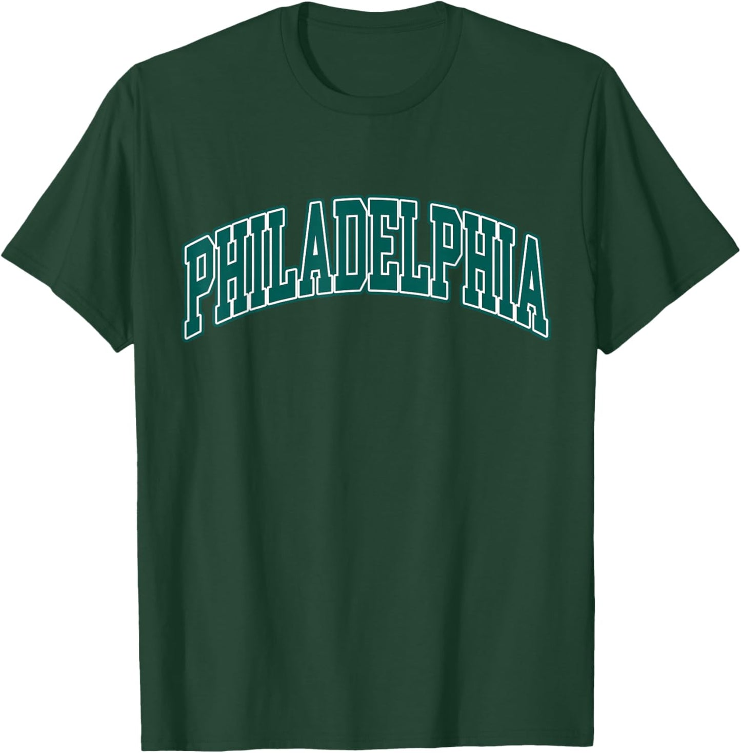 Philadelphia - Throwback Design - Classic T-Shirt - T-Shirt | Forest