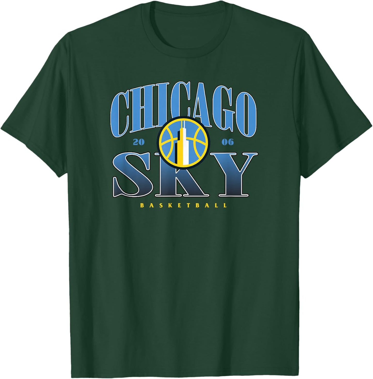 WNBA Chicago Sky Courtside T-Shirt - T-Shirt | Forest