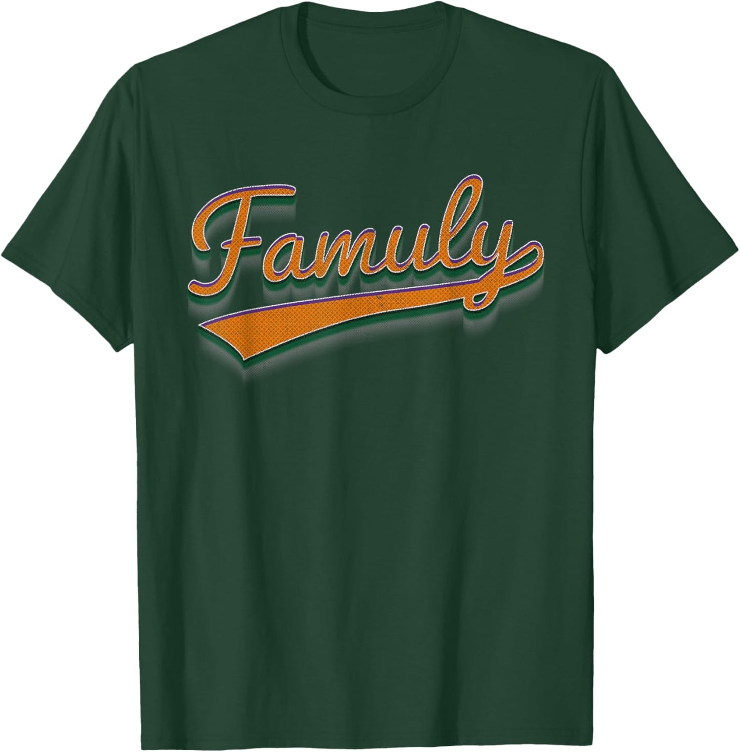 Famuly Sports Style HBCU T-Shirt - T-Shirt | Forest