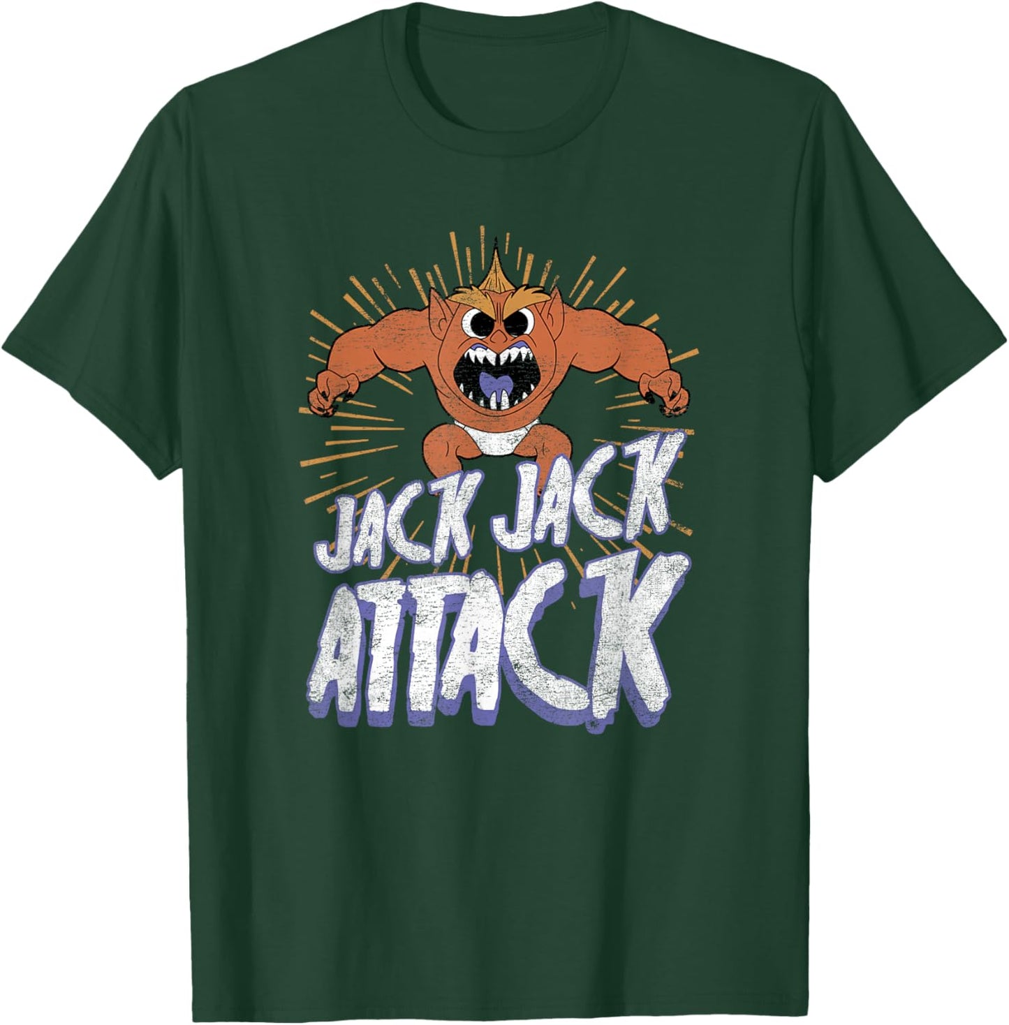 Disney Pixar The Incredibles Halloween Jack-Jack Attack T-Shirt - T-Shirt | Forest