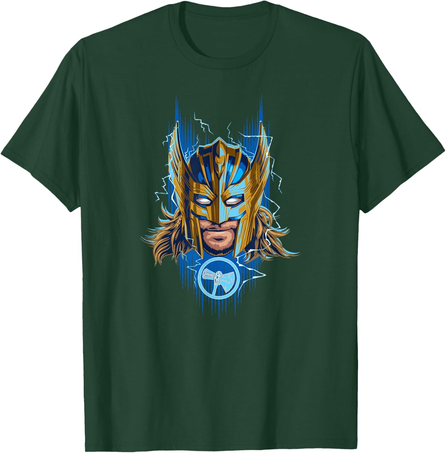 Marvel Thor: Love and Thunder Golden Armor Thor T-Shirt - T-Shirt | Forest