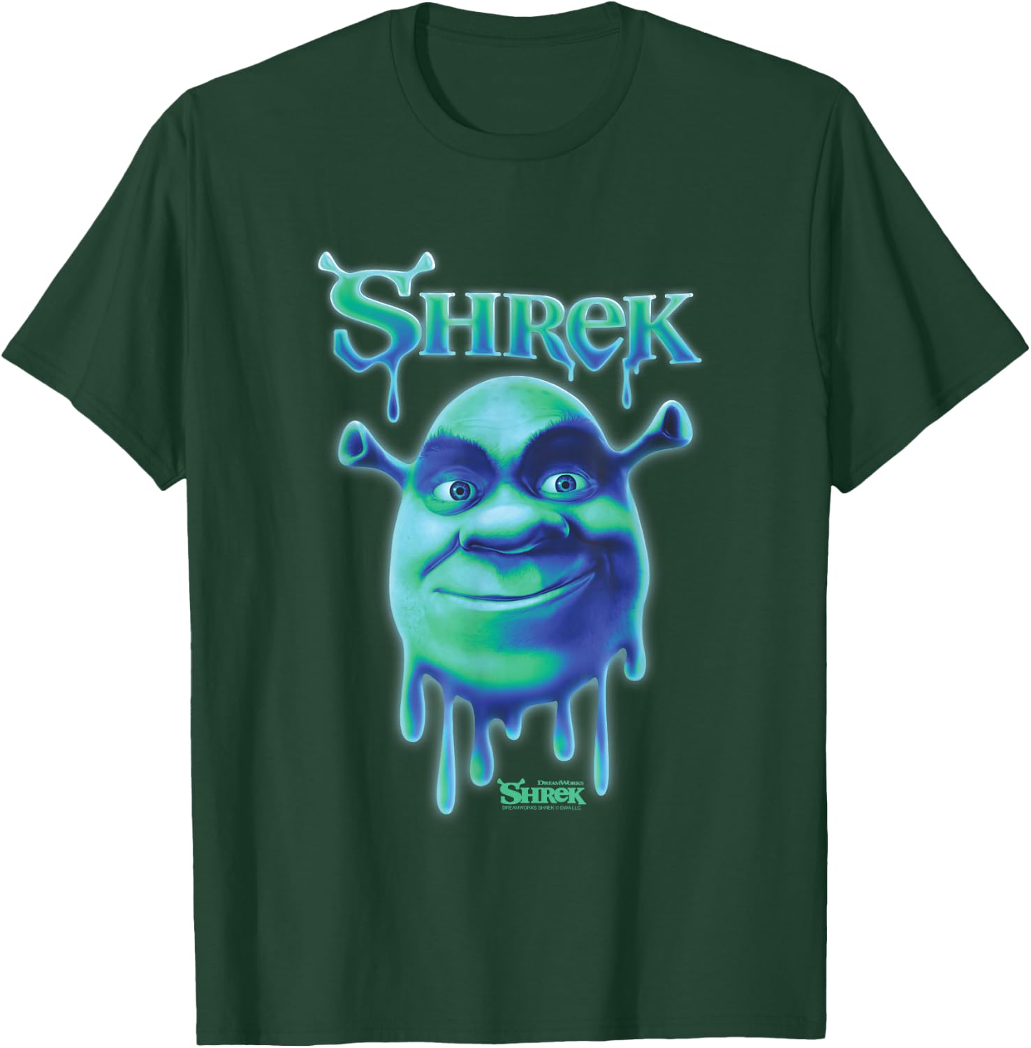 Shrek Slime Big Face T-Shirt - T-Shirt | Forest