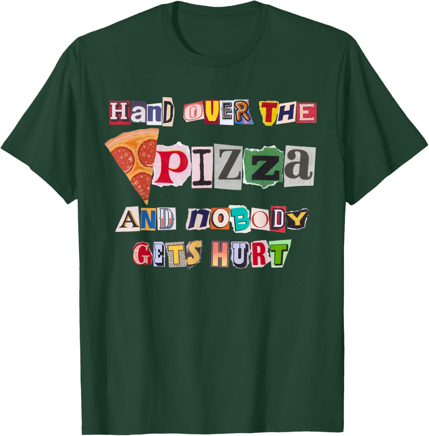 Funny Pizza Party Birthday for Kids Youth Men Women T-Shirt - T-Shirt | Forest