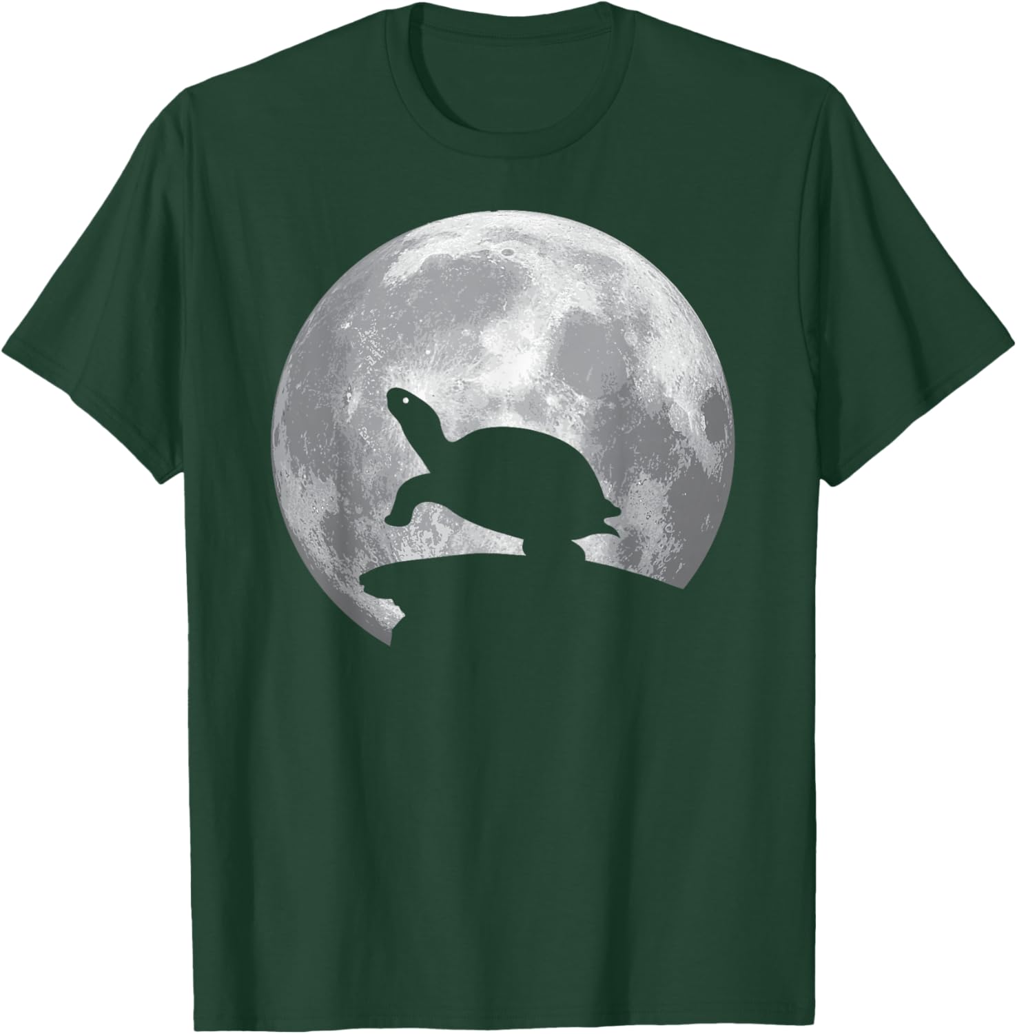 PAINTED TURTLE And Moon Vintage Halloween Costume T-Shirt - T-Shirt | Forest