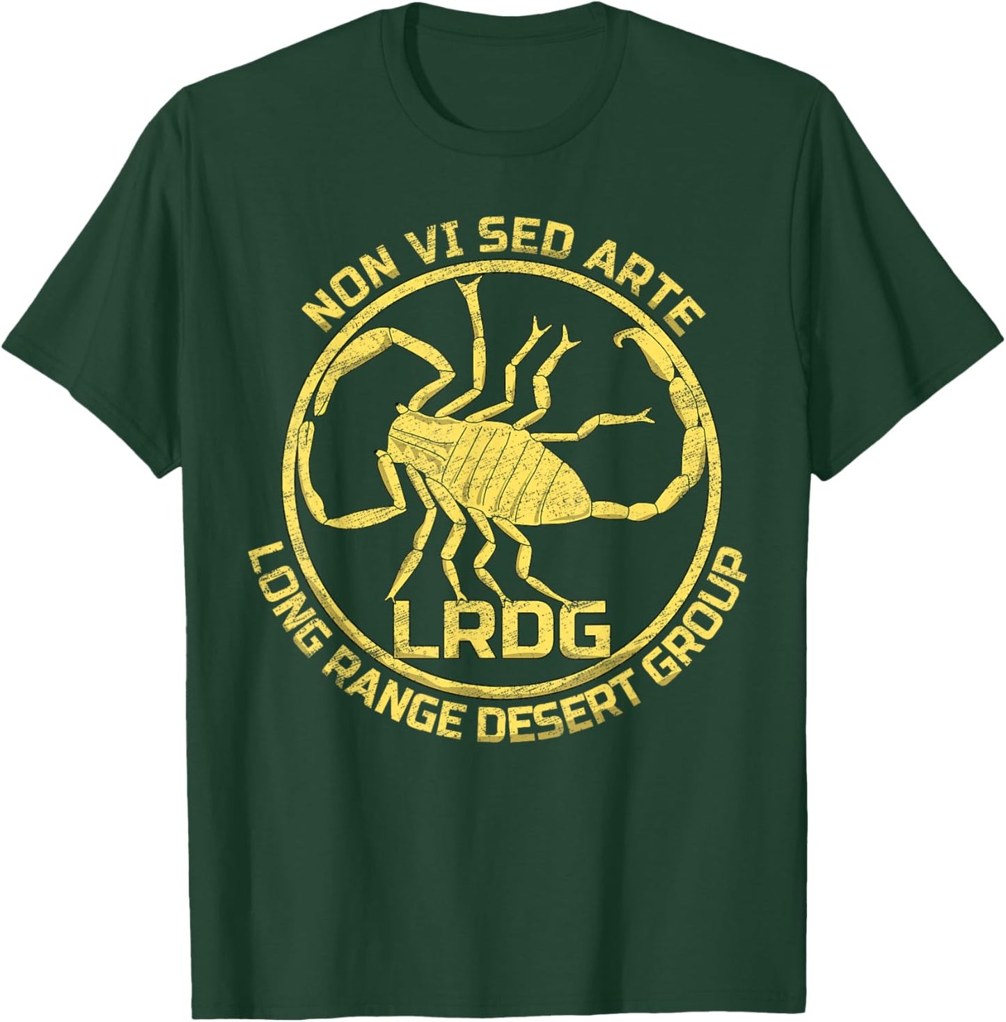 LRDG British Special Force Range Desert Group British WW2 T-Shirt - T-Shirt | Forest
