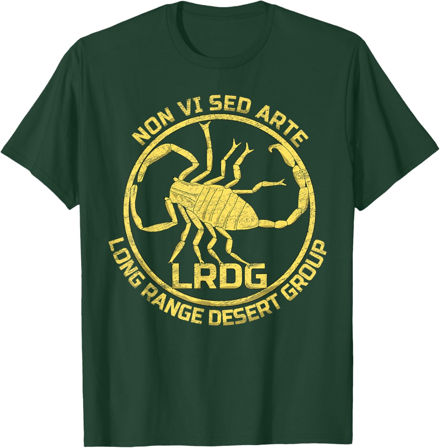 LRDG British Special Force Range Desert Group British WW2 T-Shirt - T-Shirt | Forest