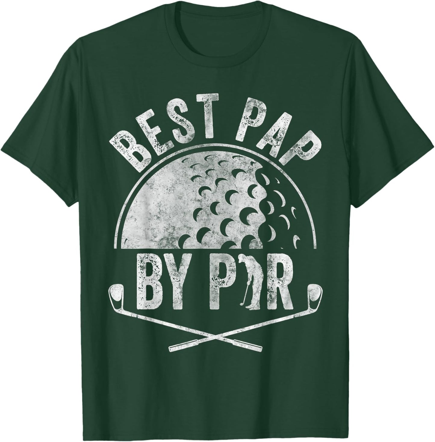Best Pap By Par Shirt Golf Lover Sports Gift Golf Golfer T-Shirt - T-Shirt | Forest