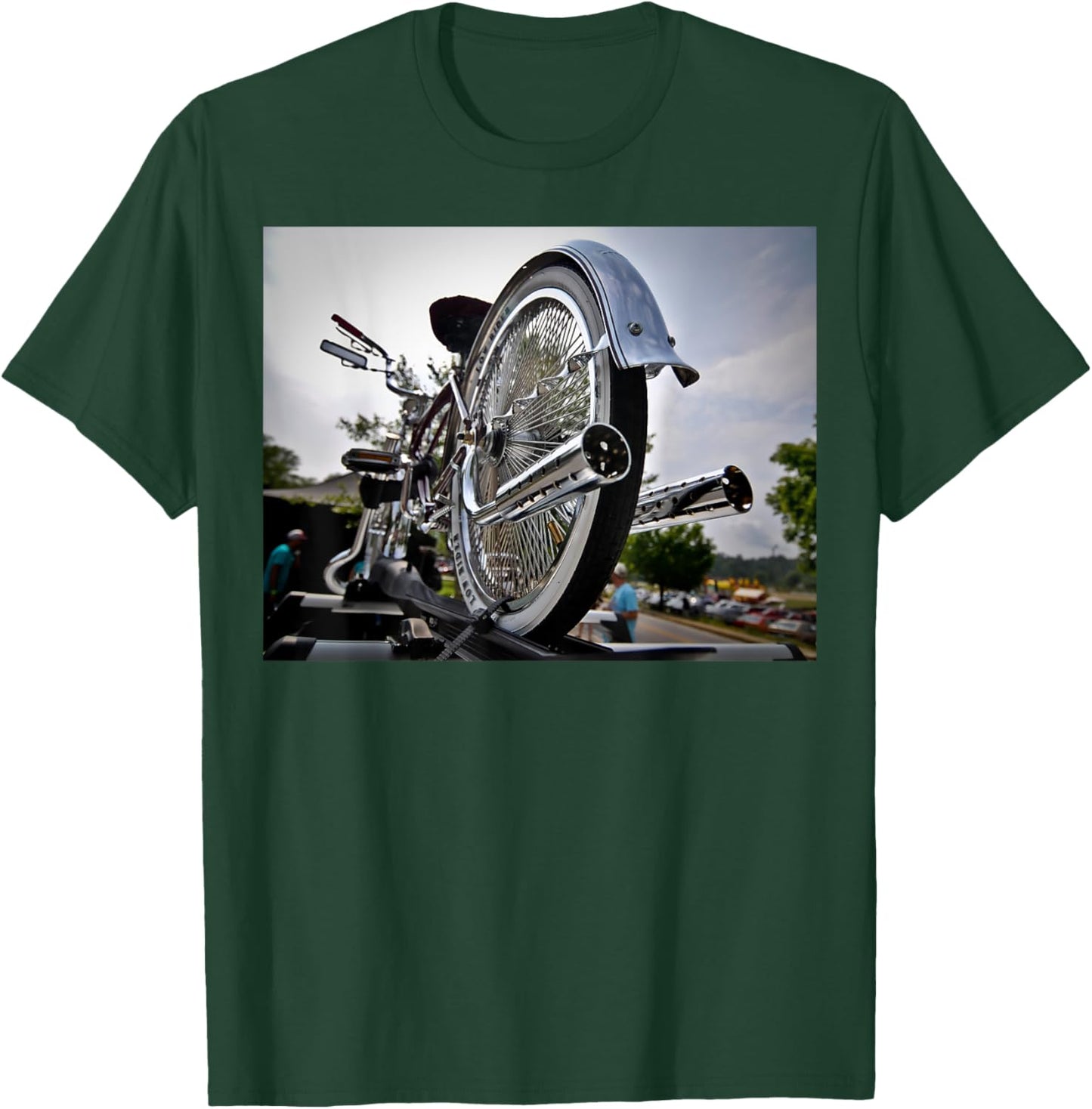 Lowrider Bike T-Shirt - T-Shirt | Forest