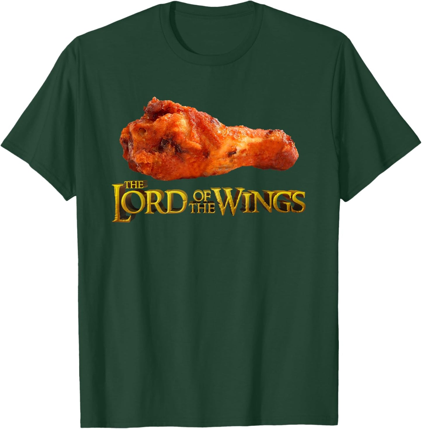 Lord of the Wings - Funny BBQ & Chef Gift T-Shirt - T-Shirt | Forest