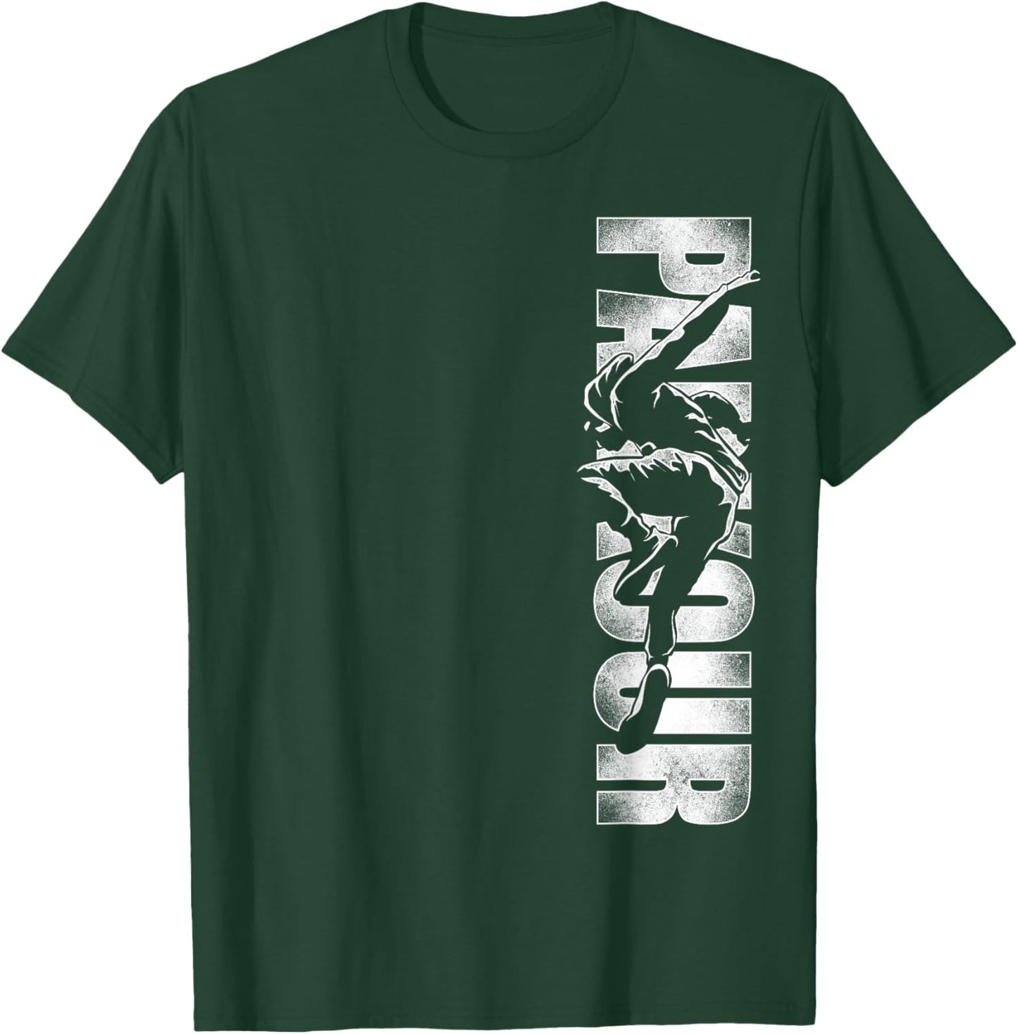 Parkour Free Running Traceur Vintage Parkour T-Shirt - T-Shirt | Forest