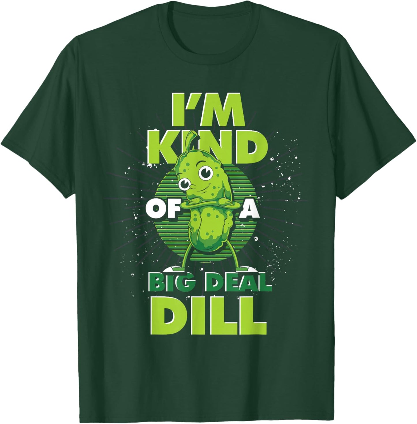 Cucumber Lovers Dill Cucumber Vegetables Pickle Funny Cucumber T-Shirt - T-Shirt | Forest