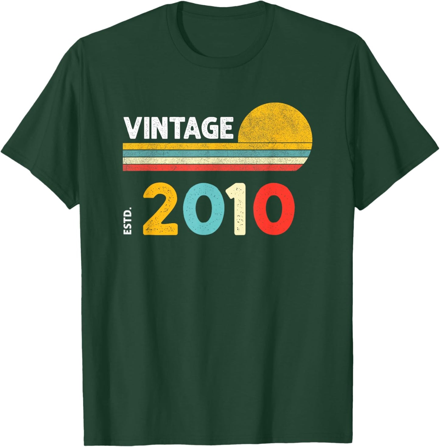 Vintage 2010 T-Shirt - T-Shirt | Forest