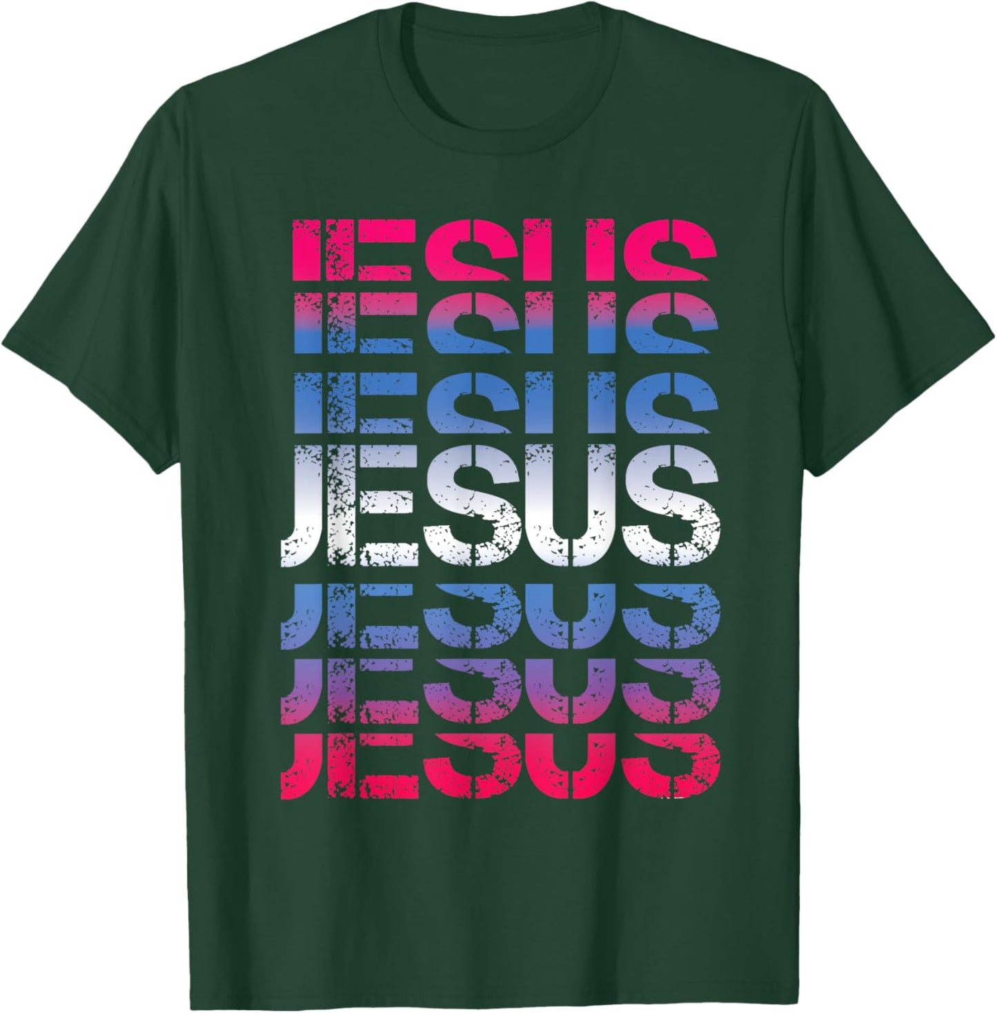Jesus Christian Follower T-Shirt - T-Shirt | Forest