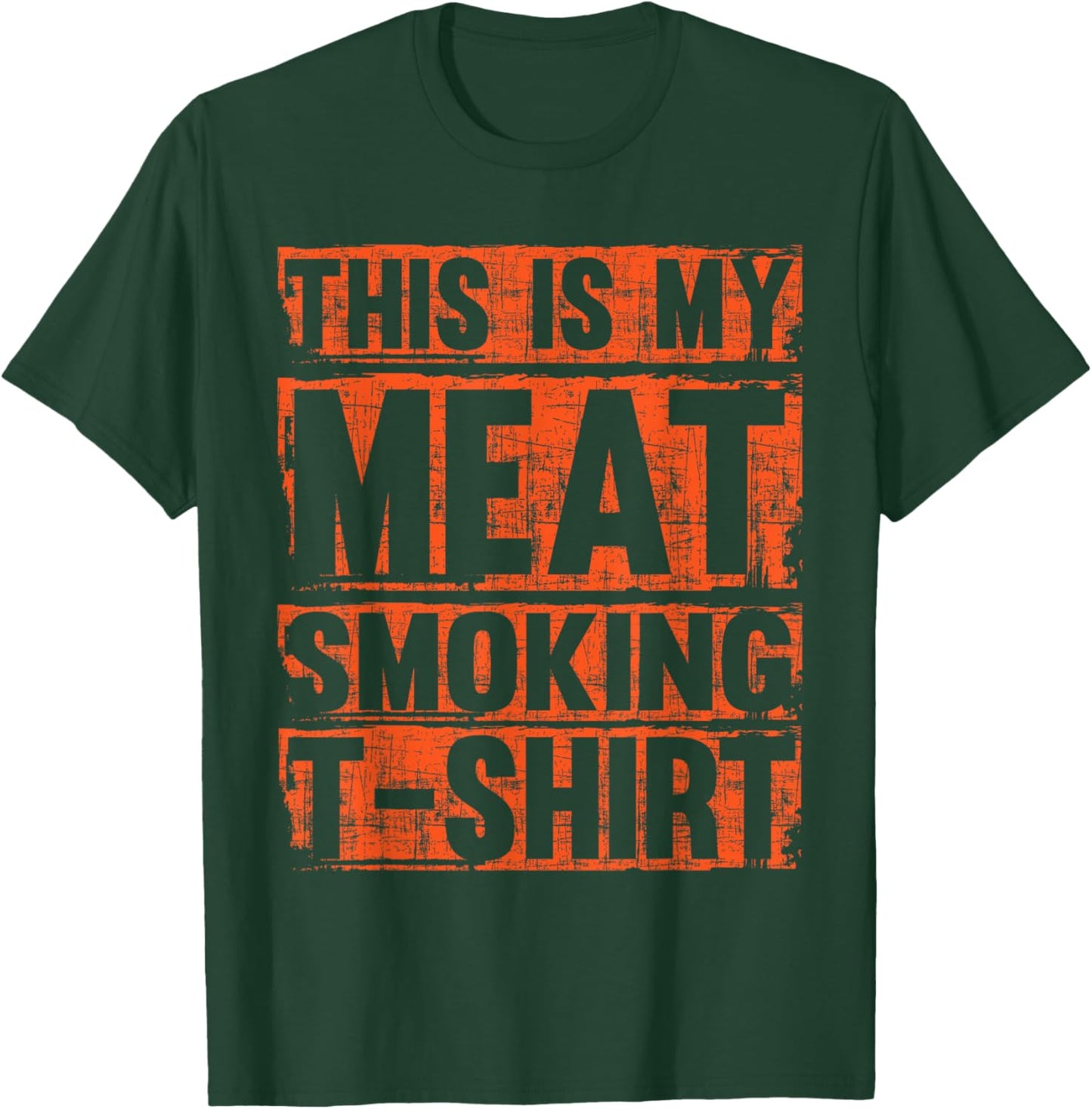 This Is My Meat Smoking BBQ Smoker Barbecue Chef Pit-master T-Shirt - T-Shirt | Forest