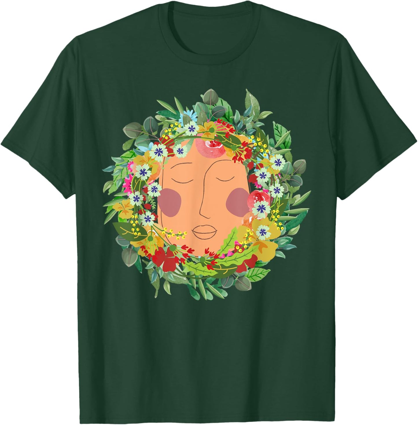 Midsommar Queen T-Shirt - T-Shirt | Forest