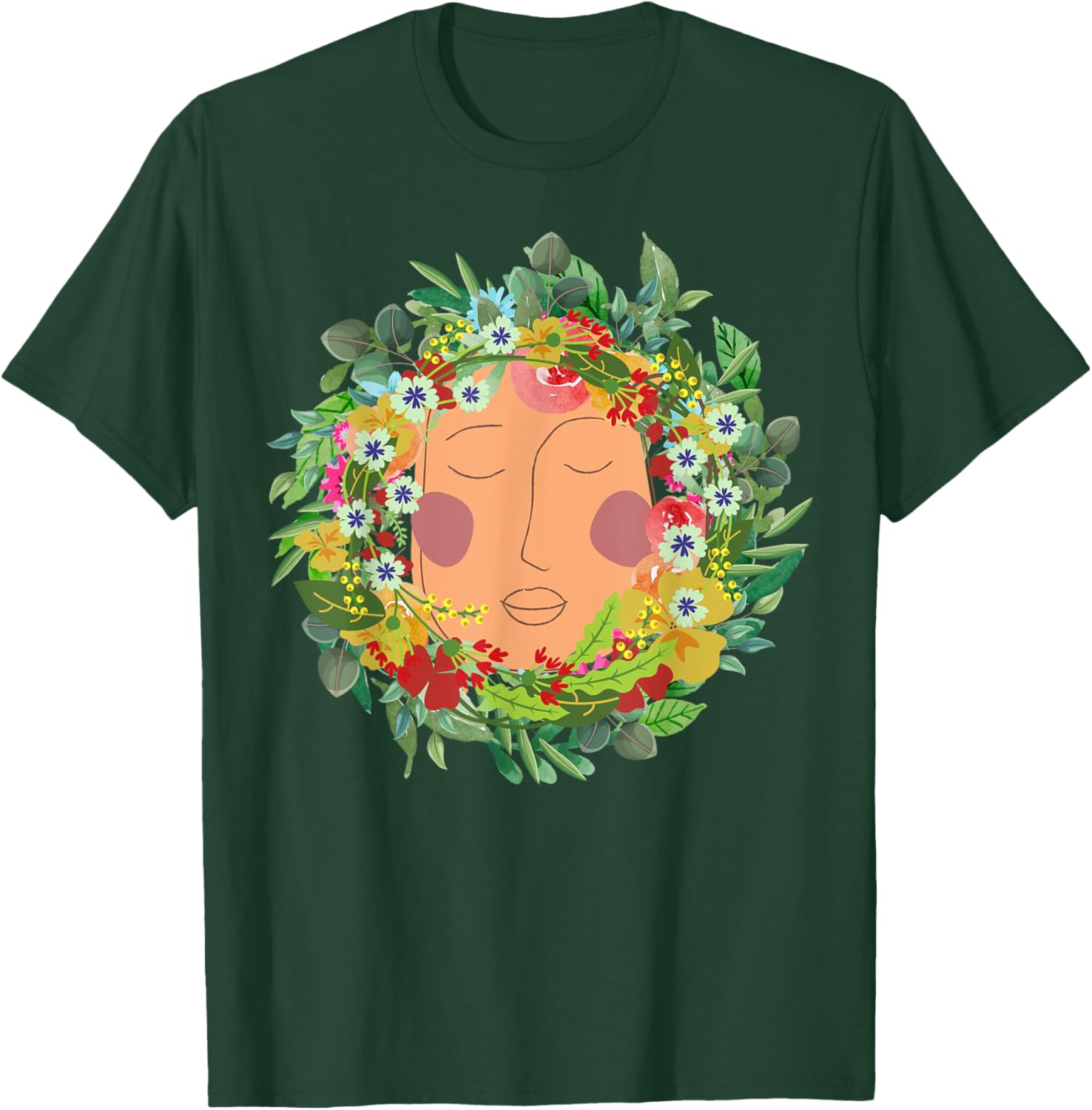 Midsommar Queen T-Shirt - T-Shirt | Forest