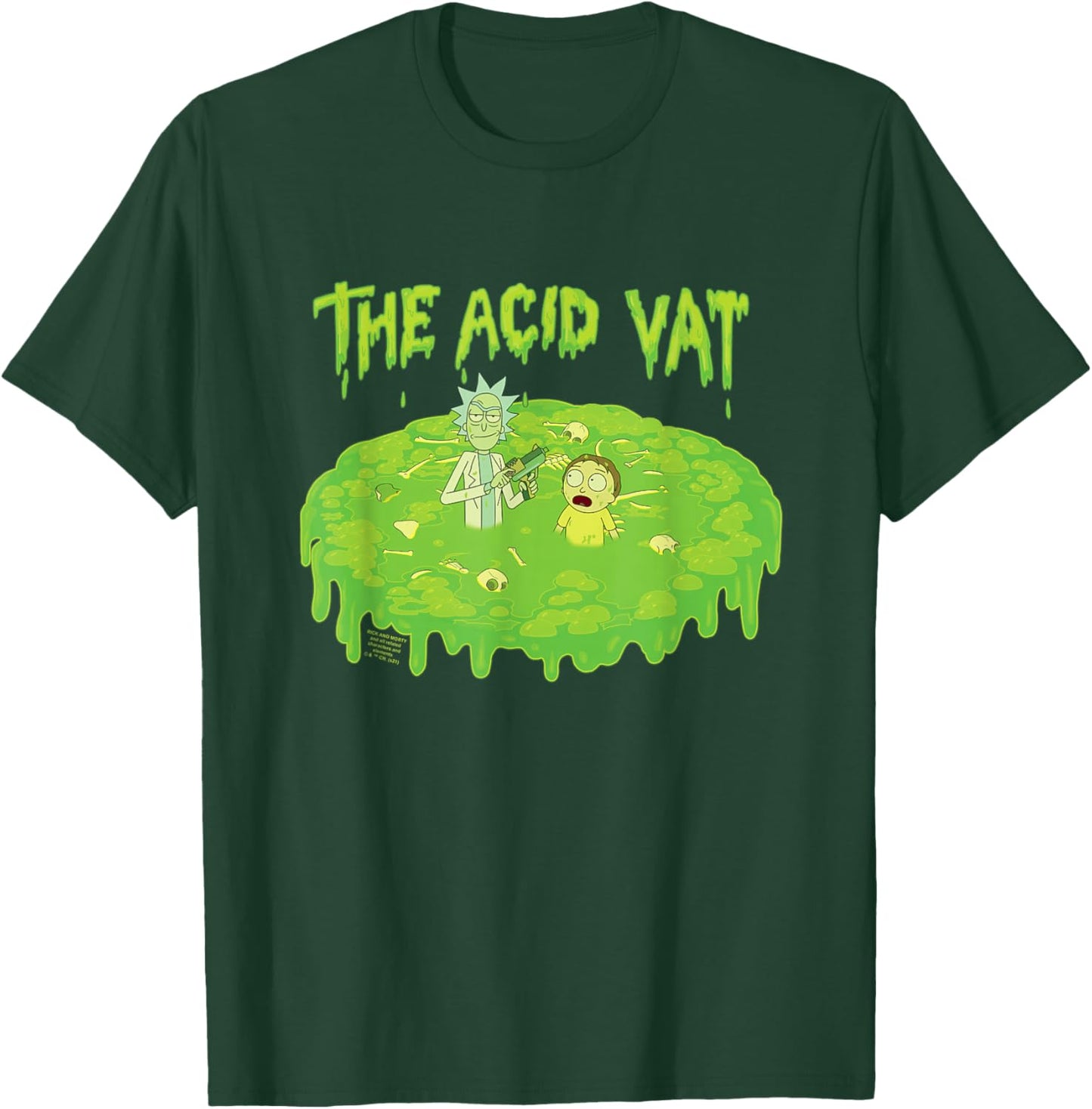 Rick and Morty The Acid Vat T-Shirt - T-Shirt | Forest