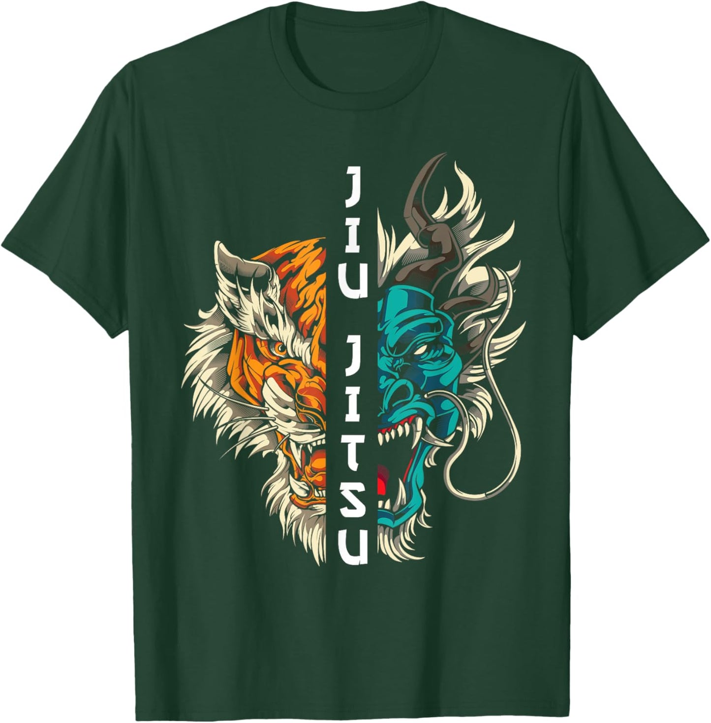 Jiu Jitsu and Grappling T-Shirt - T-Shirt | Forest