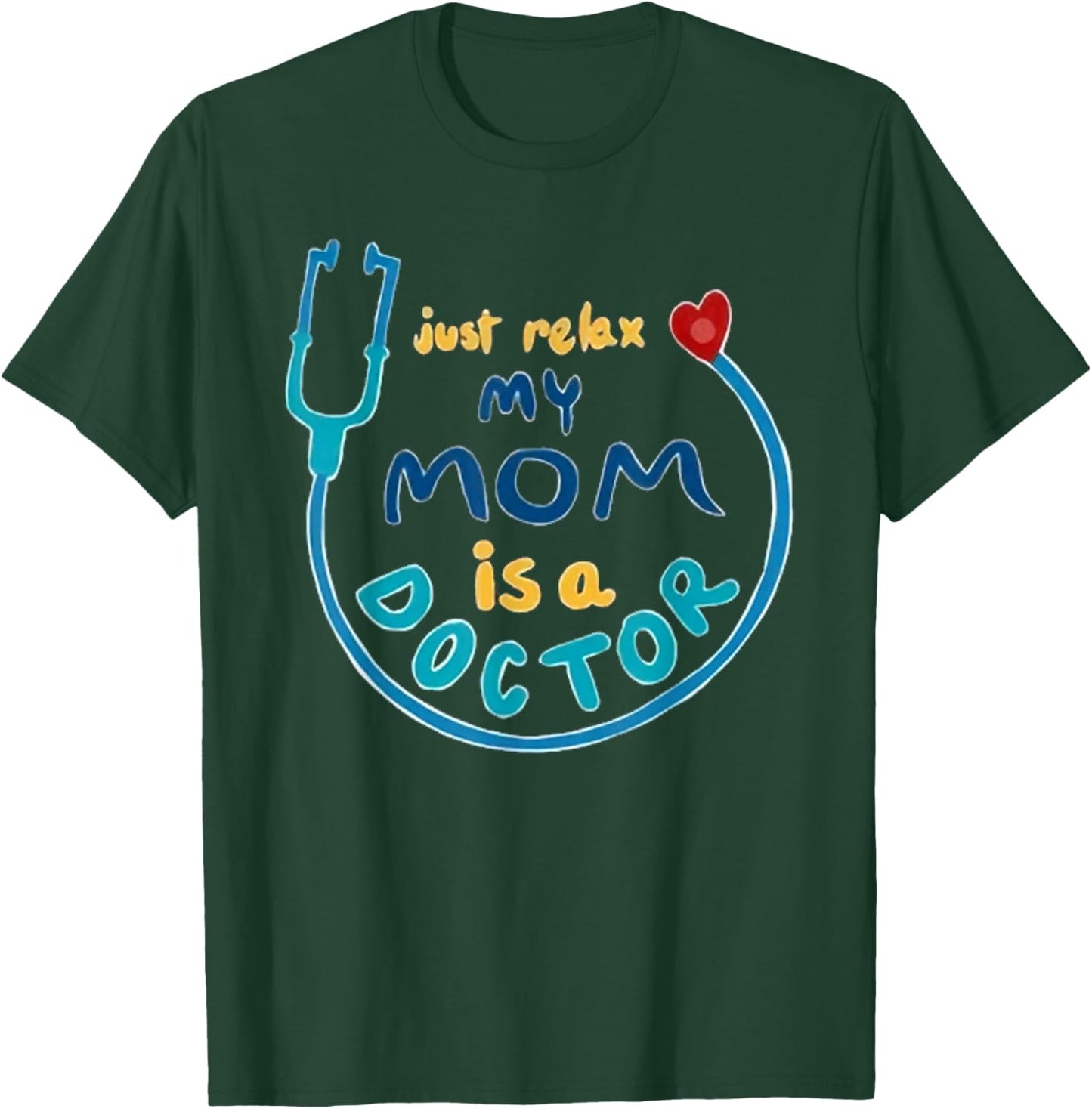 My Mommy is a Real Life Superhero Doctor T-Shirt - T-Shirt | Forest