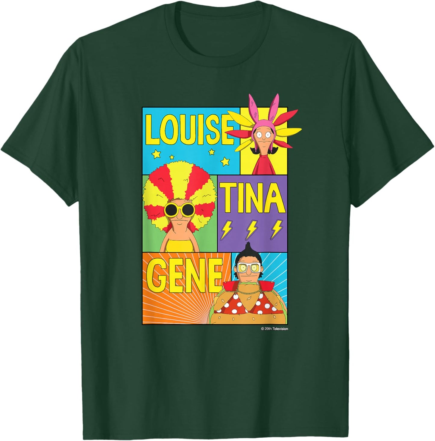 The Bob’s Burgers Movie Louise Tina Gene T-Shirt - T-Shirt | Forest