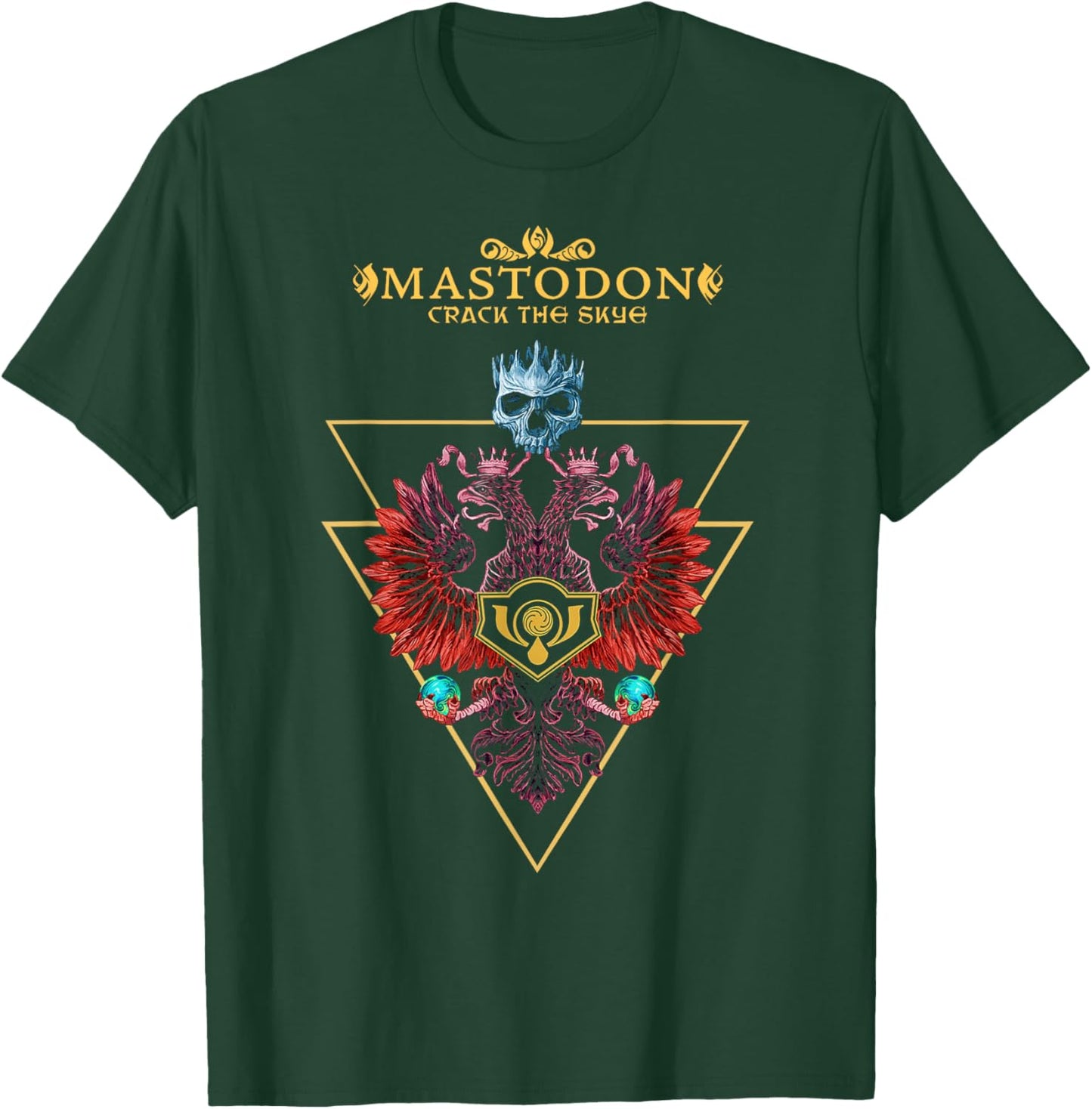 Mastodon - Vibrant Double Eagle T-Shirt - T-Shirt | Forest