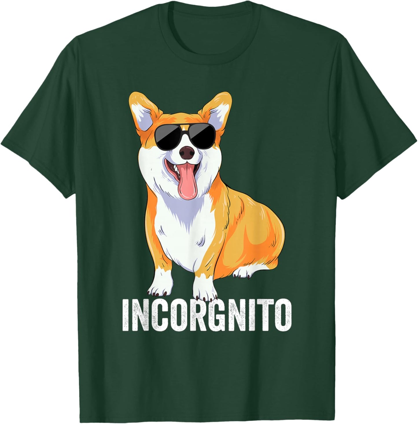 Incorgnito Pembroke Welsh Corgi Dog Lover Funny Corgi Women Kids T-Shirt - T-Shirt | Forest
