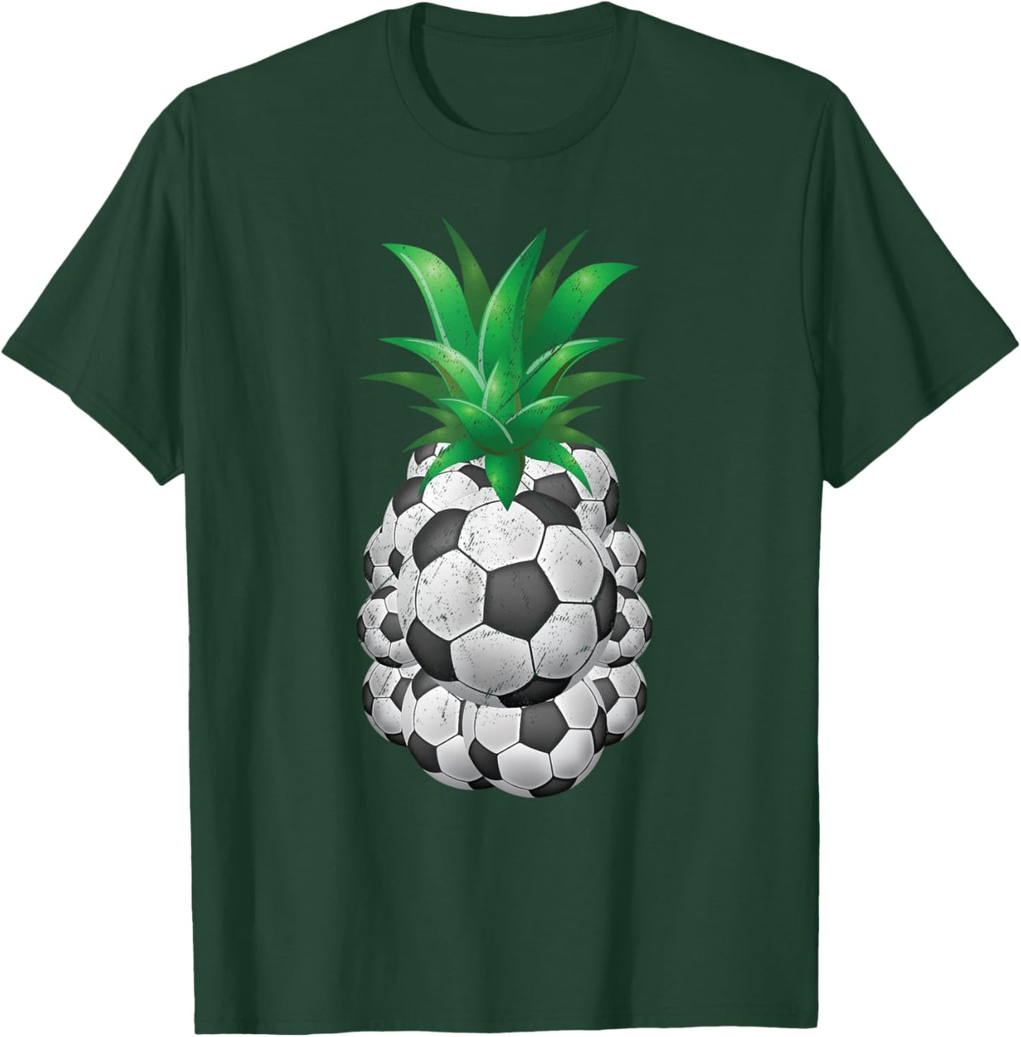 Funny Sarcastic Hawaiian Aloha Beach Pineapple Soccer Women Kids T-Shirt - T-Shirt | Forest