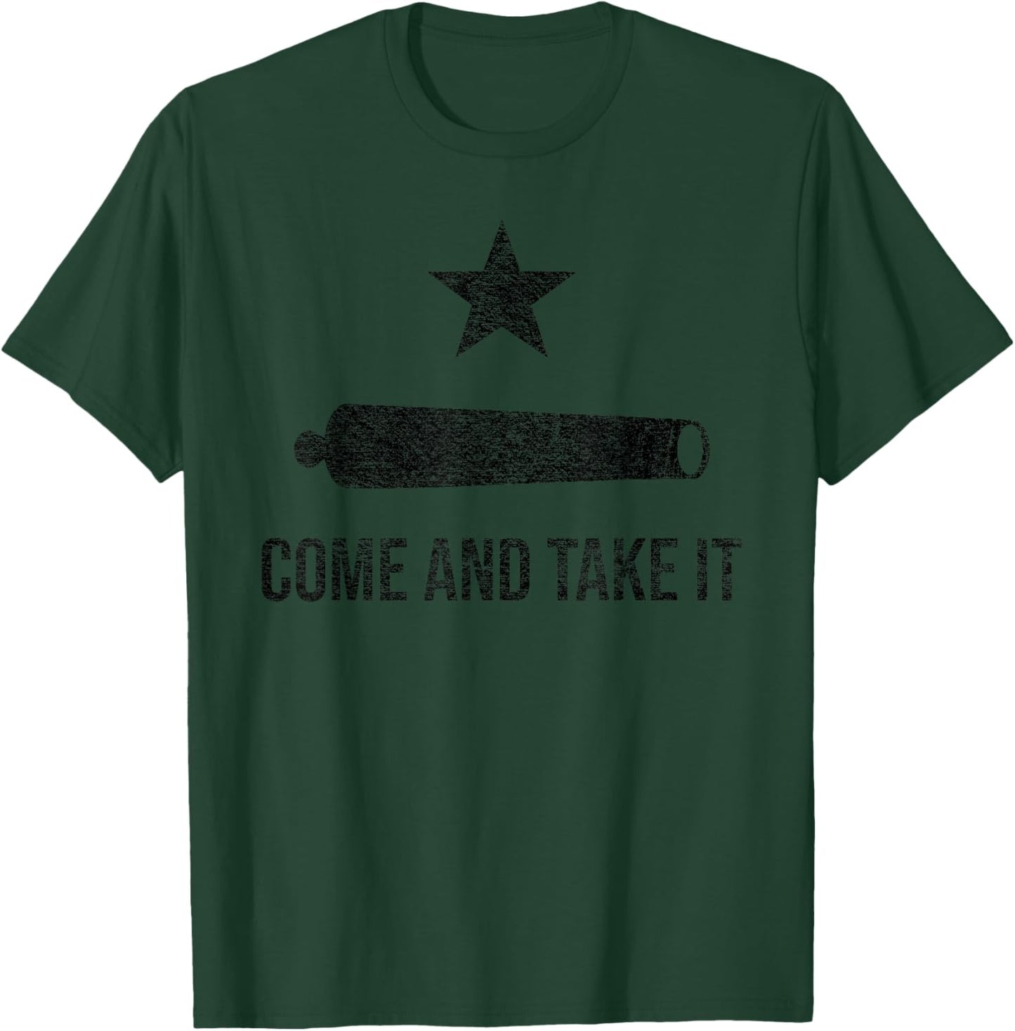 Come and Take it Flag Texas Pride Gonzales Cannon T-Shirt - T-Shirt | Forest