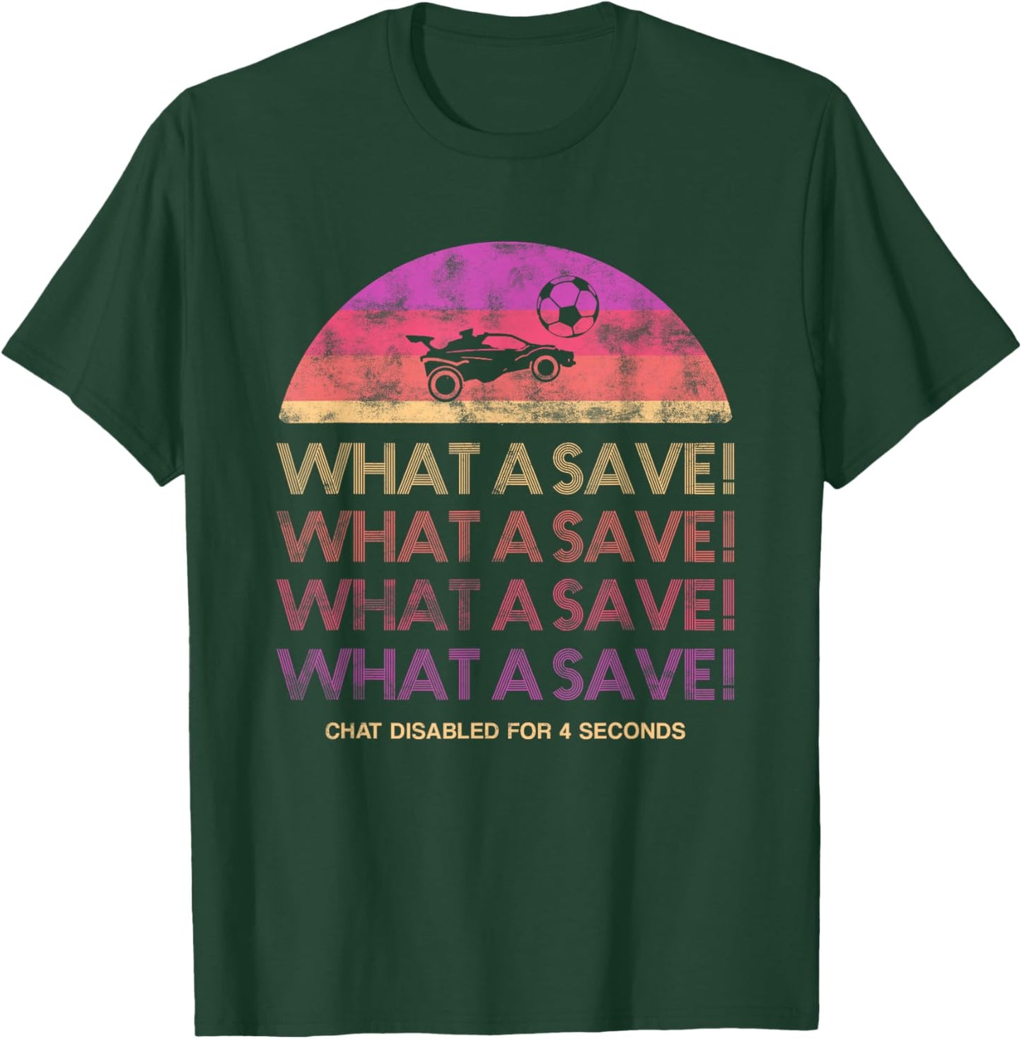 What a save chat disabled gaming car rocket T-Shirt - T-Shirt | Forest
