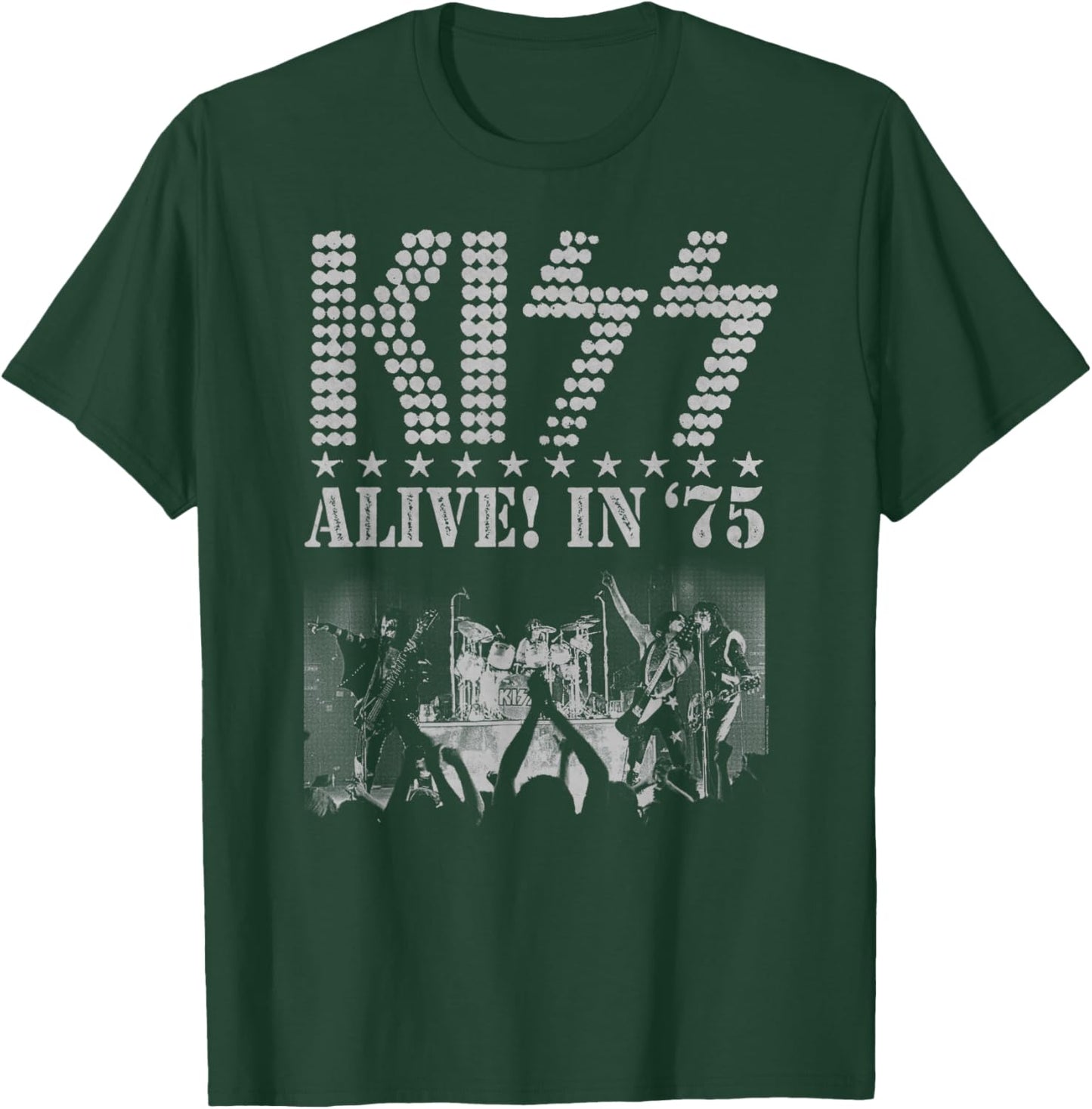 KISS - Alive in 1975 Tour T-Shirt - T-Shirt | Forest