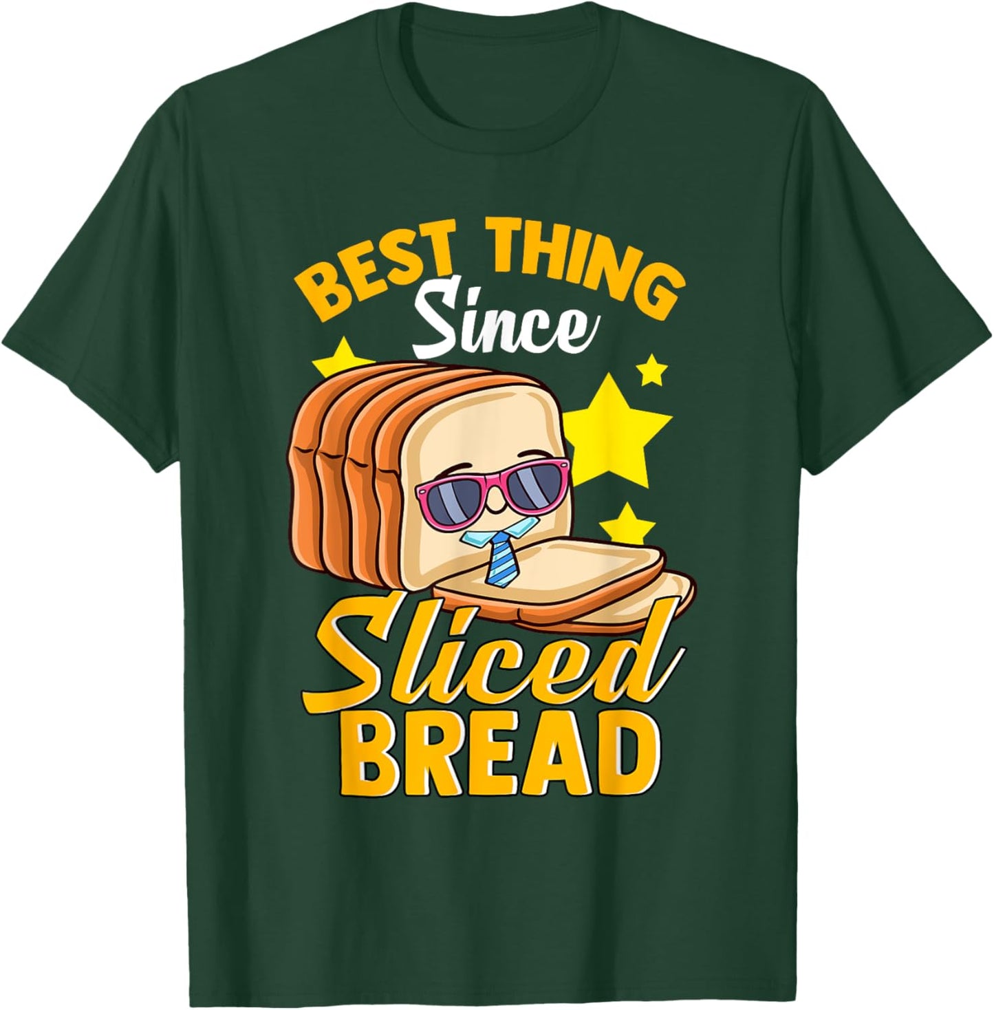 Funny Best Thing Since Sliced Bread Breadmaker Sourdough T-Shirt - T-Shirt | Forest