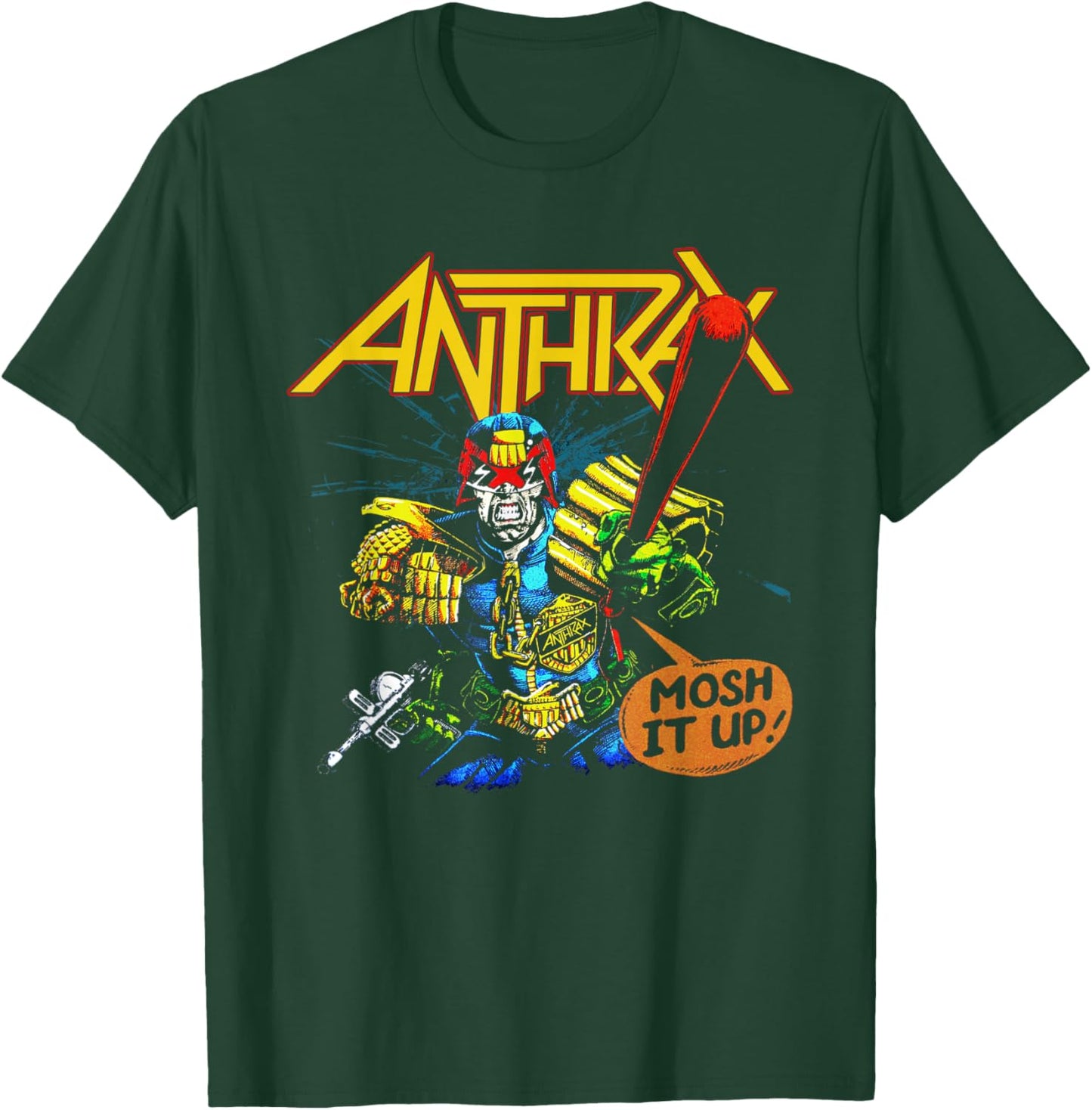 Anthrax - I Am The Law Mosh Small T-Shirt - T-Shirt | Forest