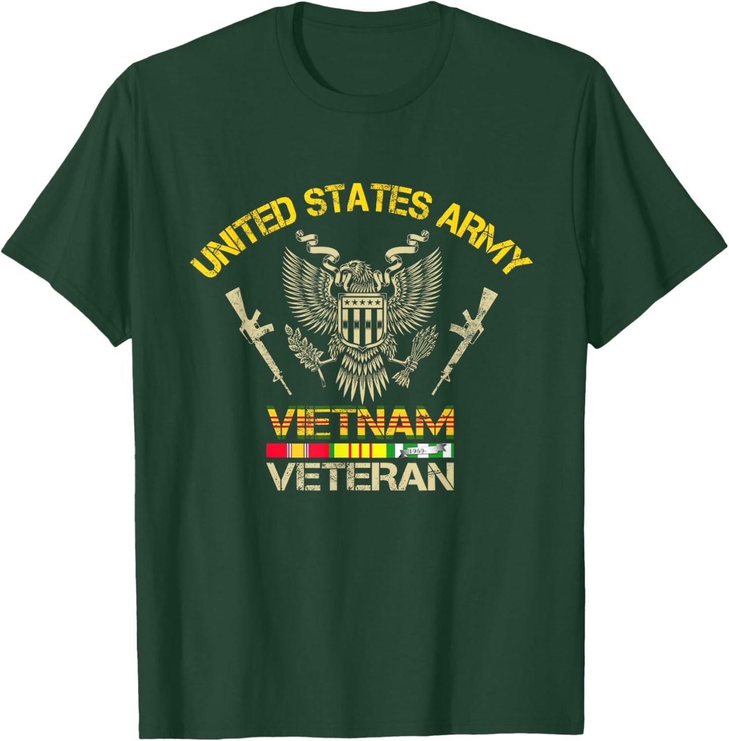 U.S Army Vietnam Veteran T Shirt Vietnam War Veterans Day T-Shirt - T-Shirt | Forest