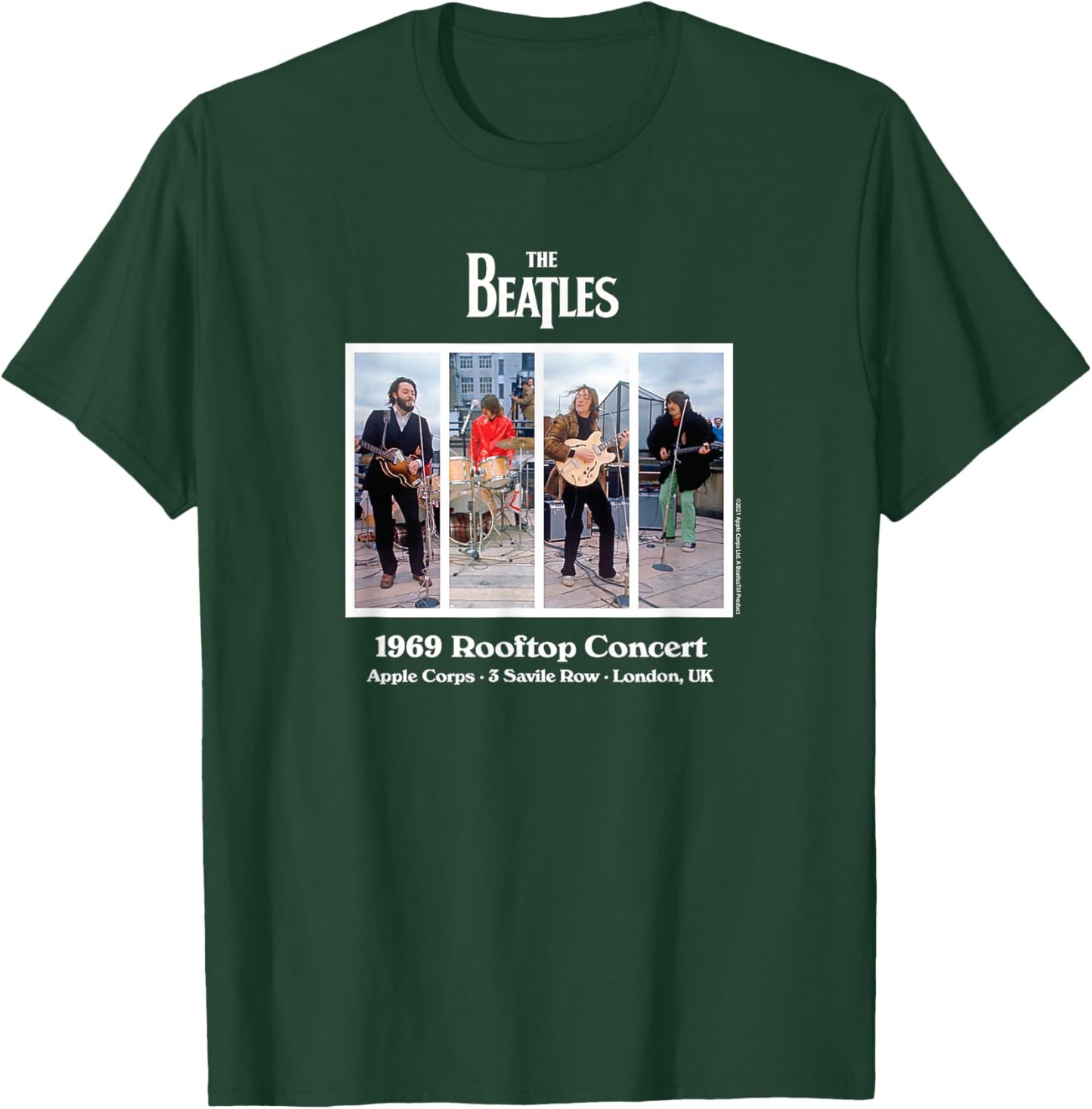 The Beatles - Rooftop Concert 1969 T-Shirt - T-Shirt | Forest