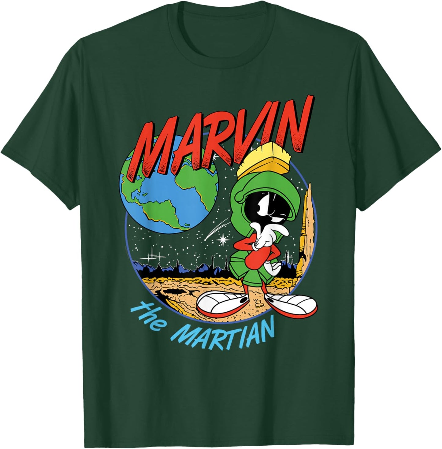 Marvin The Martian Space T-Shirt - T-Shirt | Forest