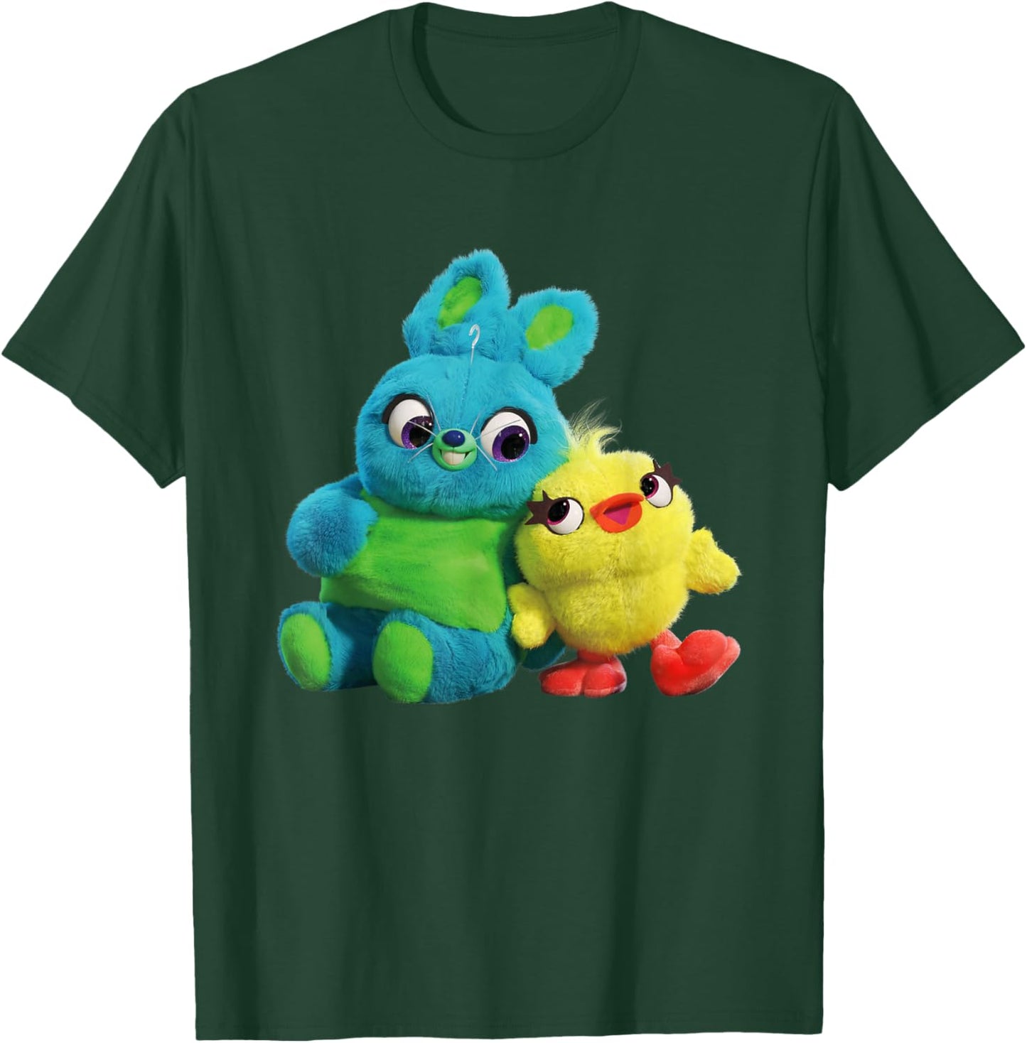 Disney Pixar Toy Story 4 Ducky and Bunny Plush Pals T-Shirt - T-Shirt | Forest
