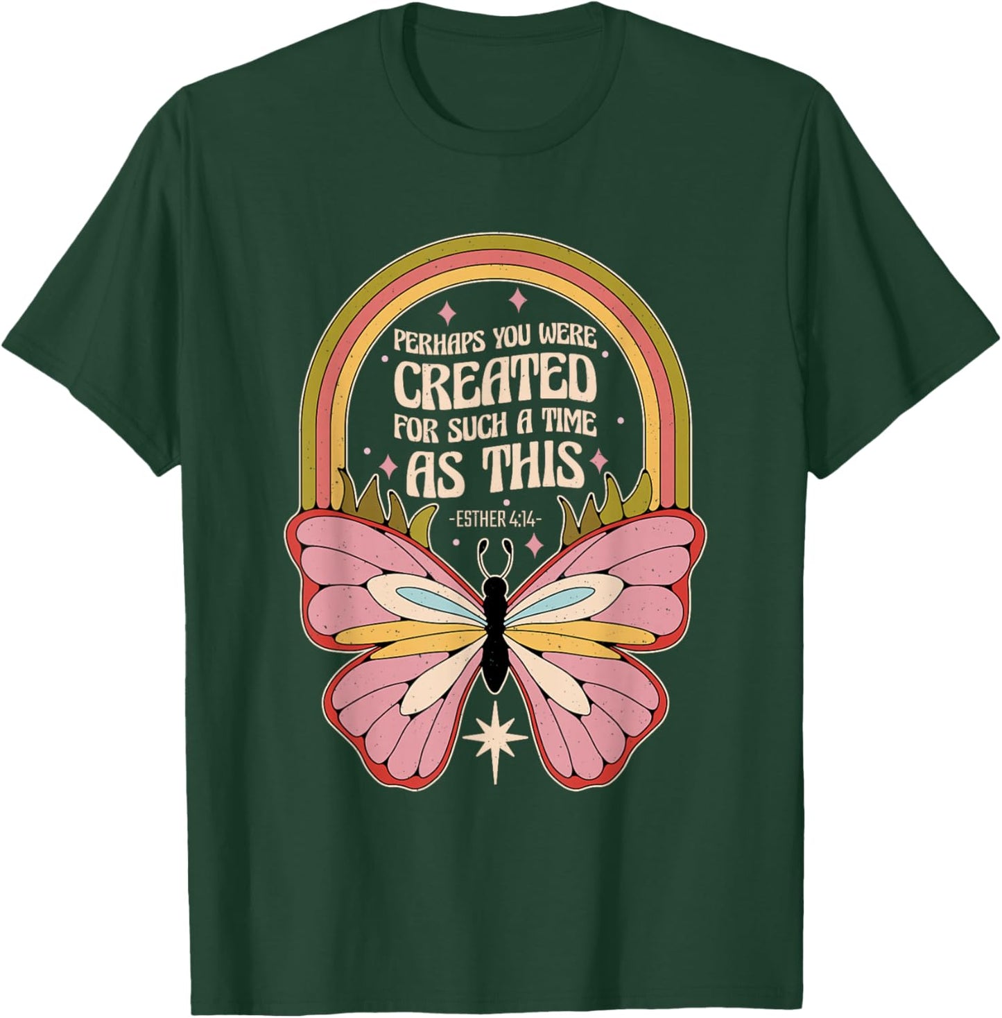Christian Religious Esther 4 14 T-Shirt - T-Shirt | Forest