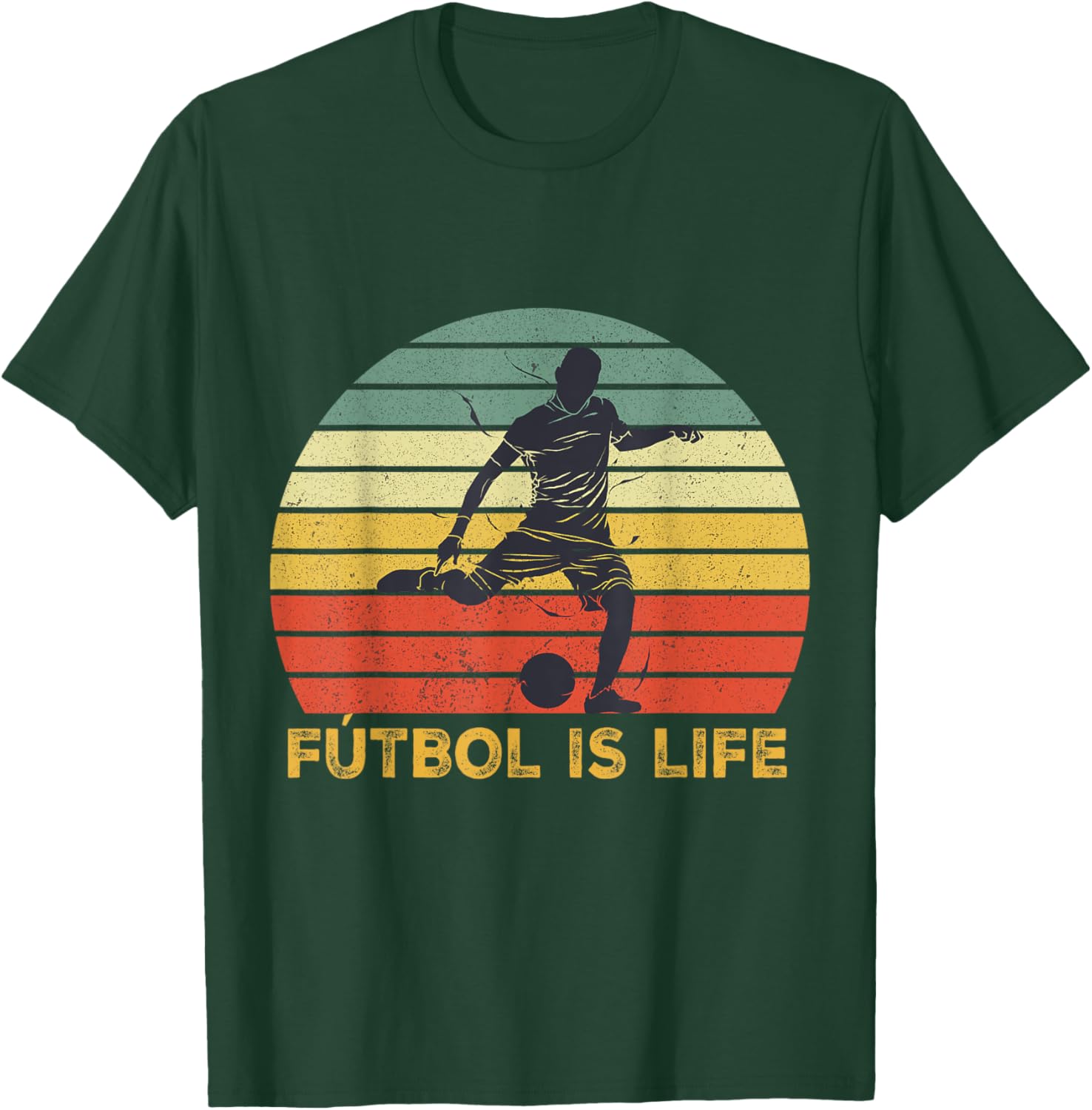 Futbol Is Life shirt T-Shirt - T-Shirt | Forest