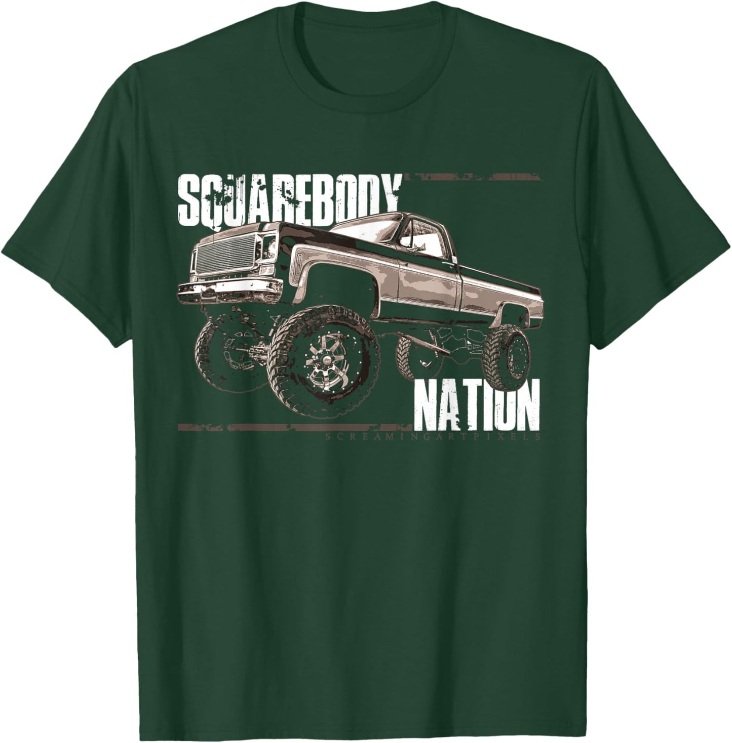 Squarebody Classic Square body T-Shirt - T-Shirt | Forest