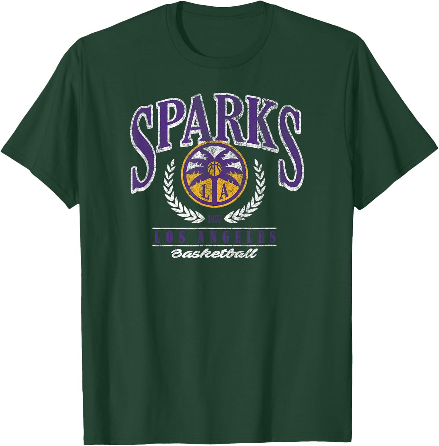 WNBA Los Angeles Sparks Top Class T-Shirt - T-Shirt | Forest