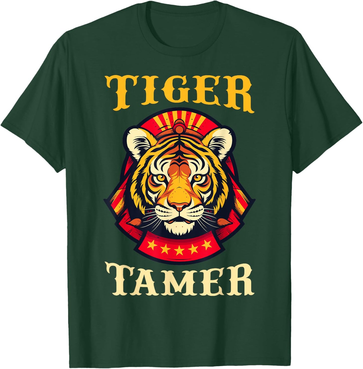 Tiger Tamer Circus Costume Party Carnival Family Matching T-Shirt - T-Shirt | Forest