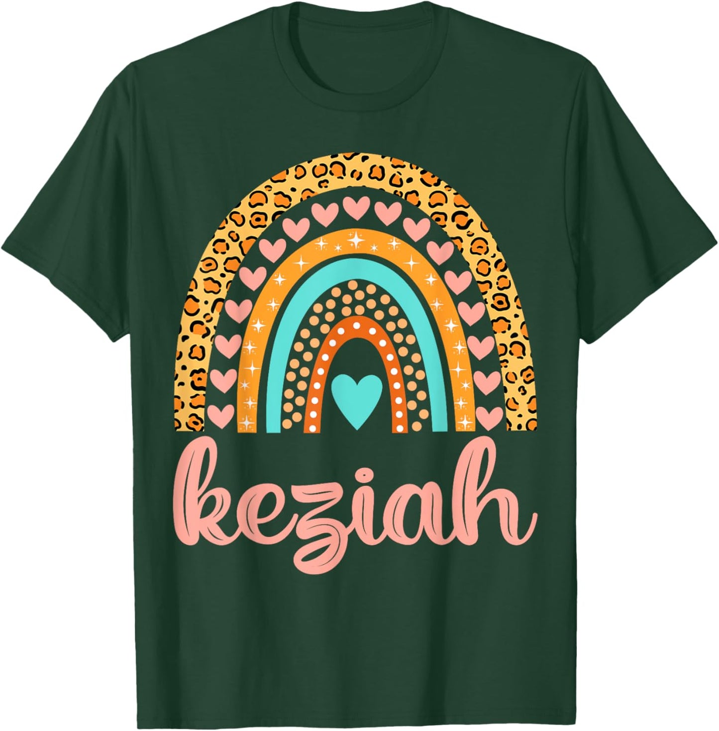 Keziah Keziah Name Birthday Shirt Gift T-Shirt - T-Shirt | Forest