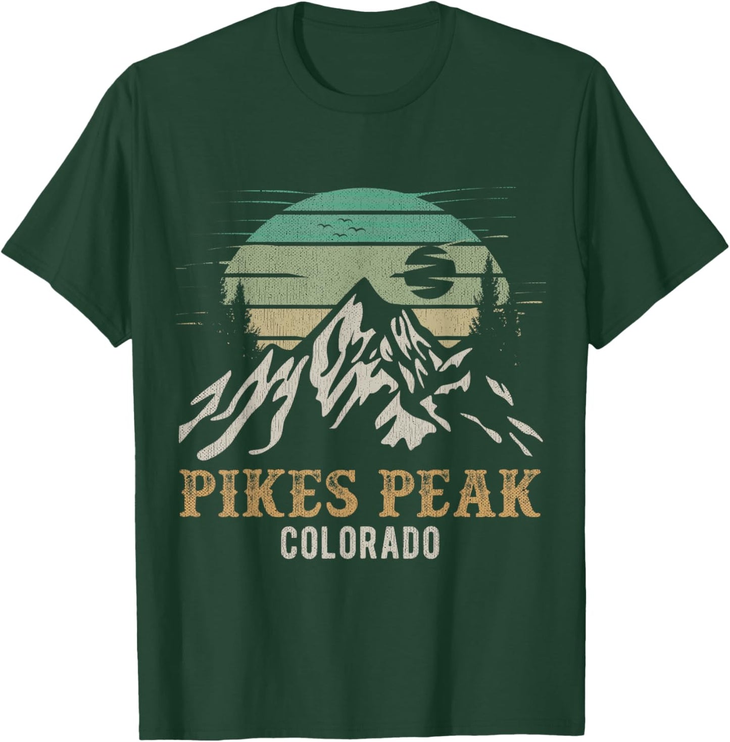 Pikes Peak National Park Merchandise Hiking Pikes Peak T-Shirt - T-Shirt | Forest