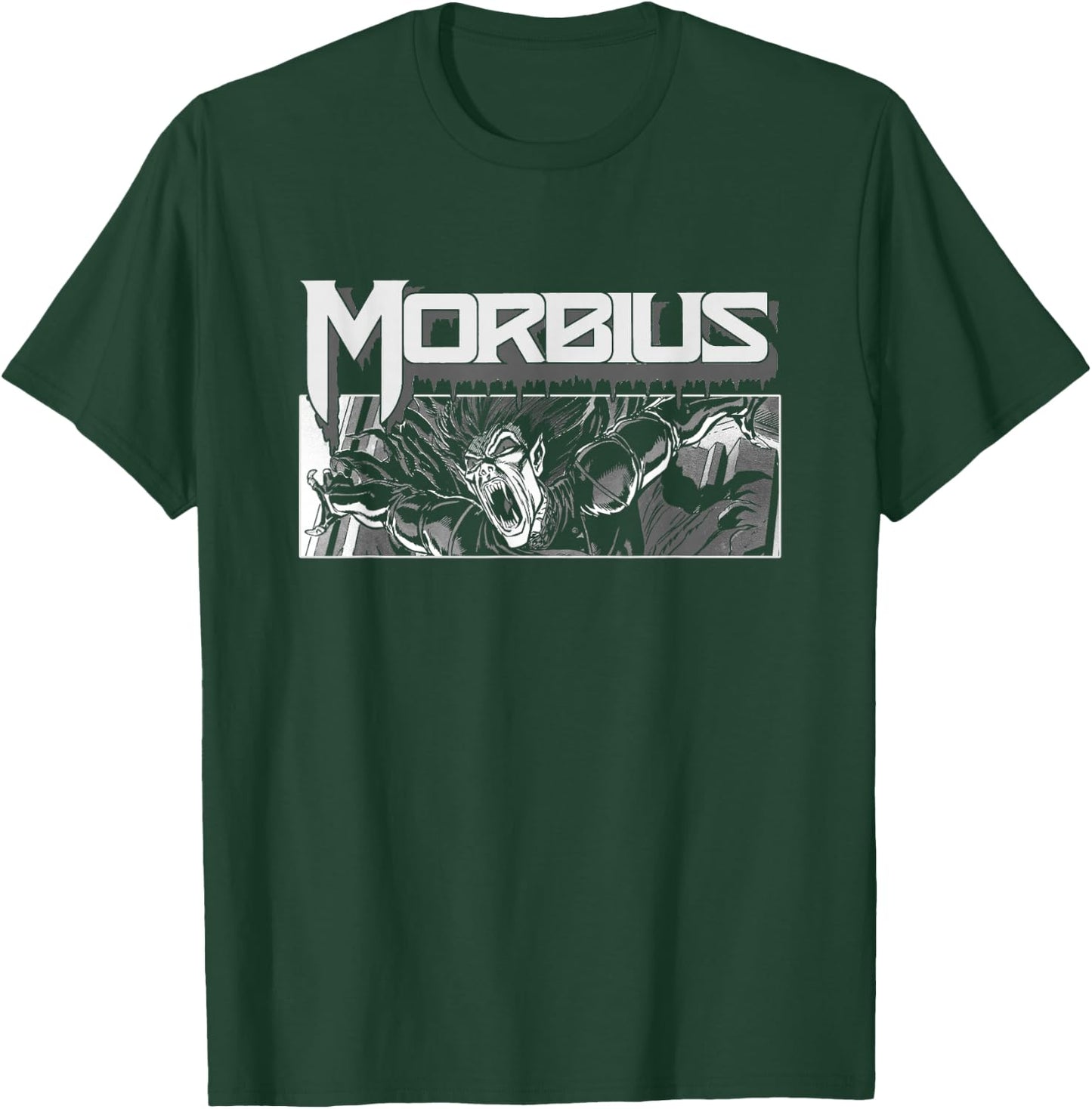 Marvel Morbius Retro Comic 90s T-Shirt - T-Shirt | Forest
