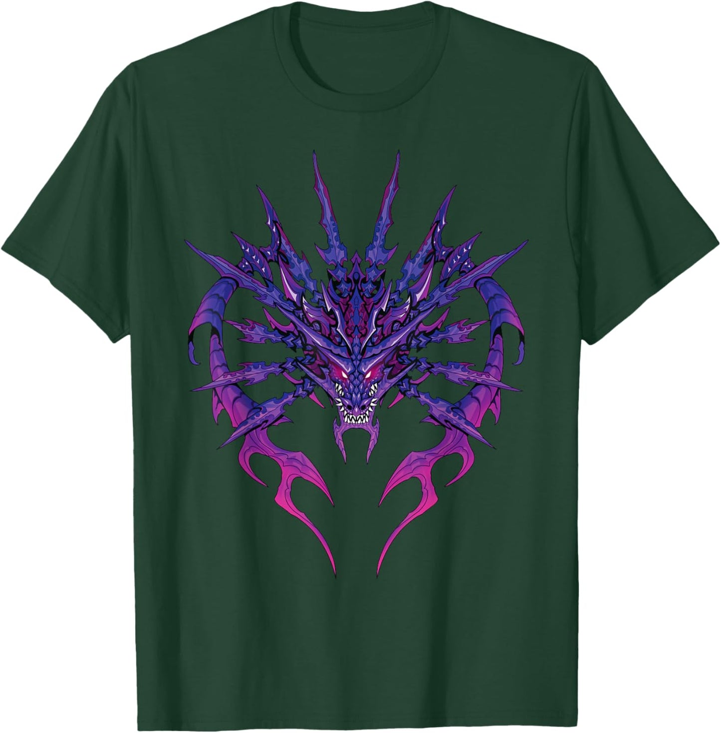 Purple sword dragon T-Shirt - T-Shirt | Forest